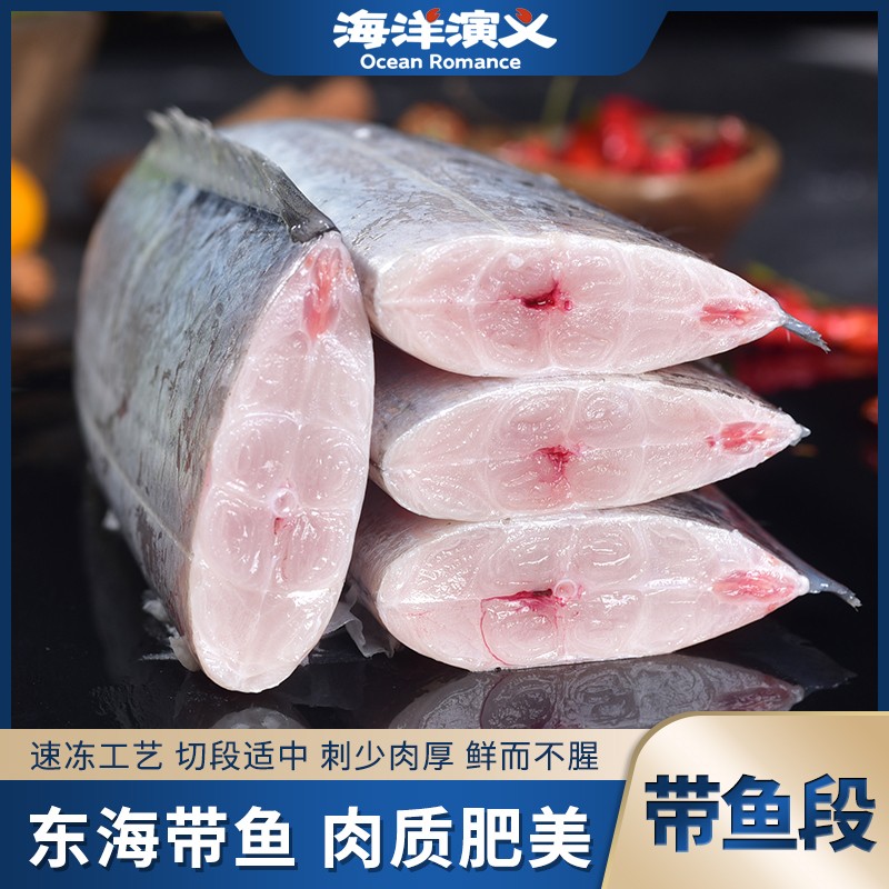 海洋演义带鱼段500g*8包