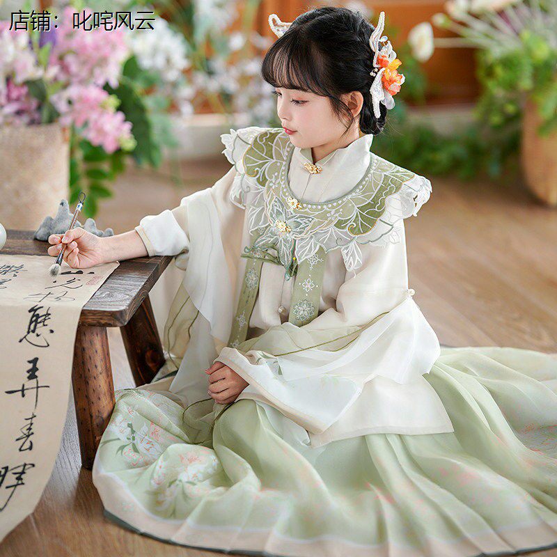 汉服女童春秋新款儿童超