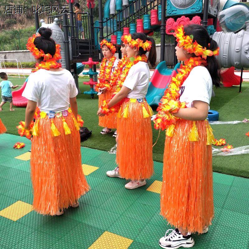 夏威夷草裙舞服裝節日演