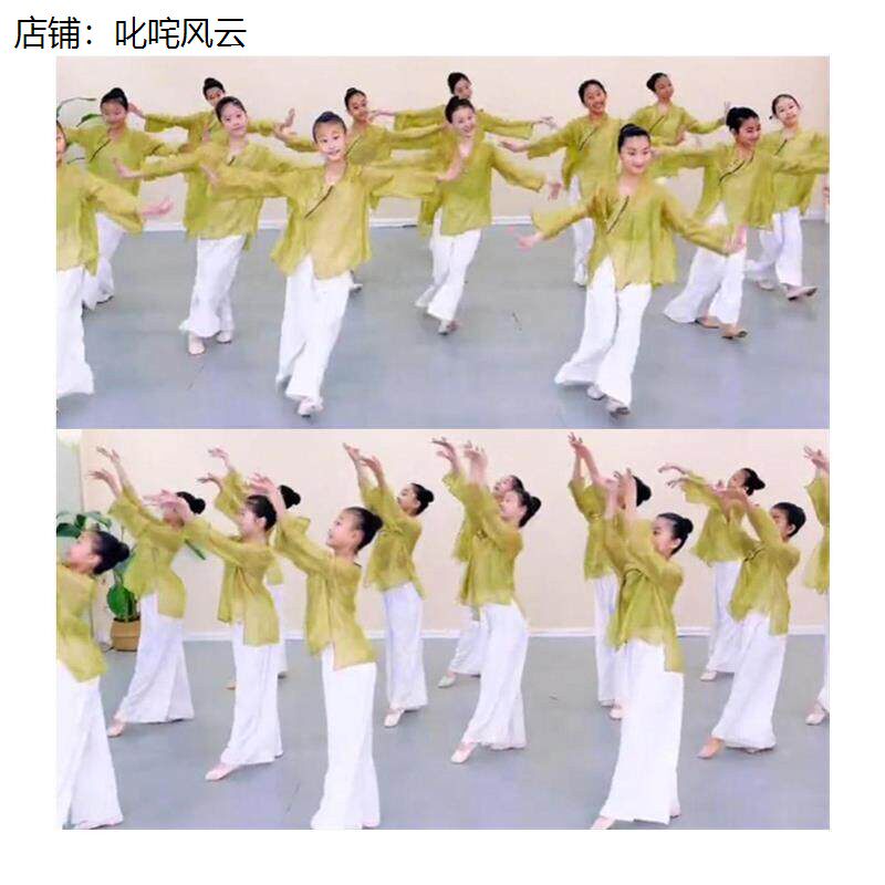 新款儿童演出服立春舞蹈