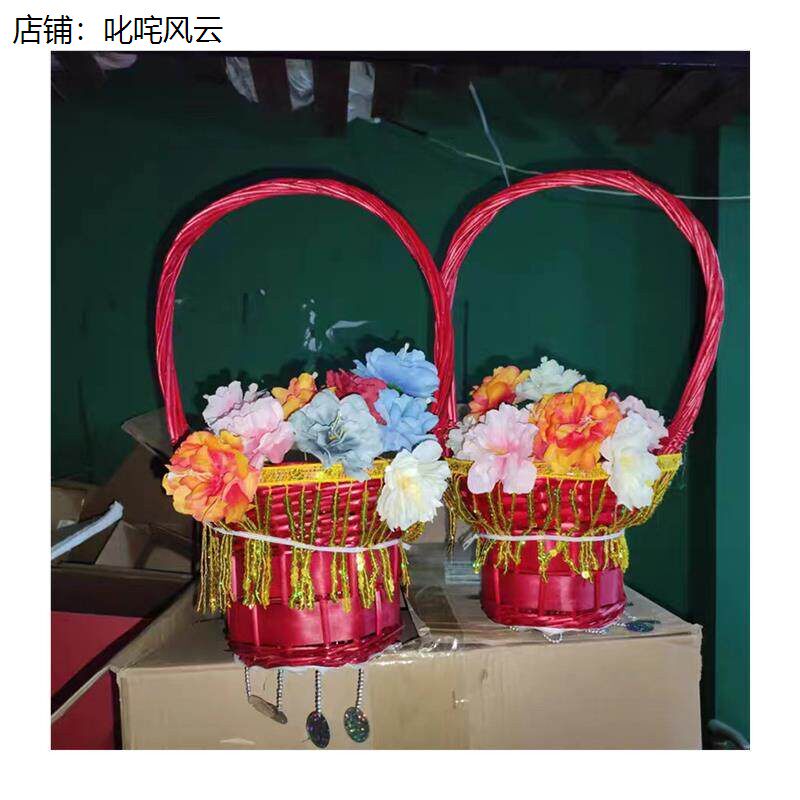 特色少儿舞蹈花挑花喜庆