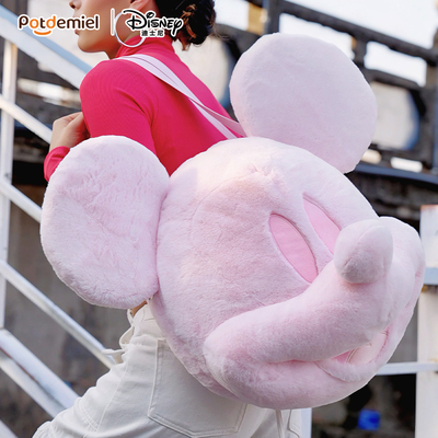 正版迪士尼米奇大头潮流双肩包