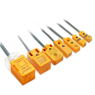 邦拓斯电感式方形24V直流接近开关三线NPN行程限位金属感应传感器
