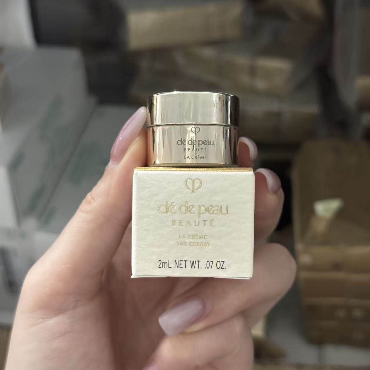 国内专柜 CPB肌肤之钥金致乳霜2ml小样 修护保湿传奇晶致面霜