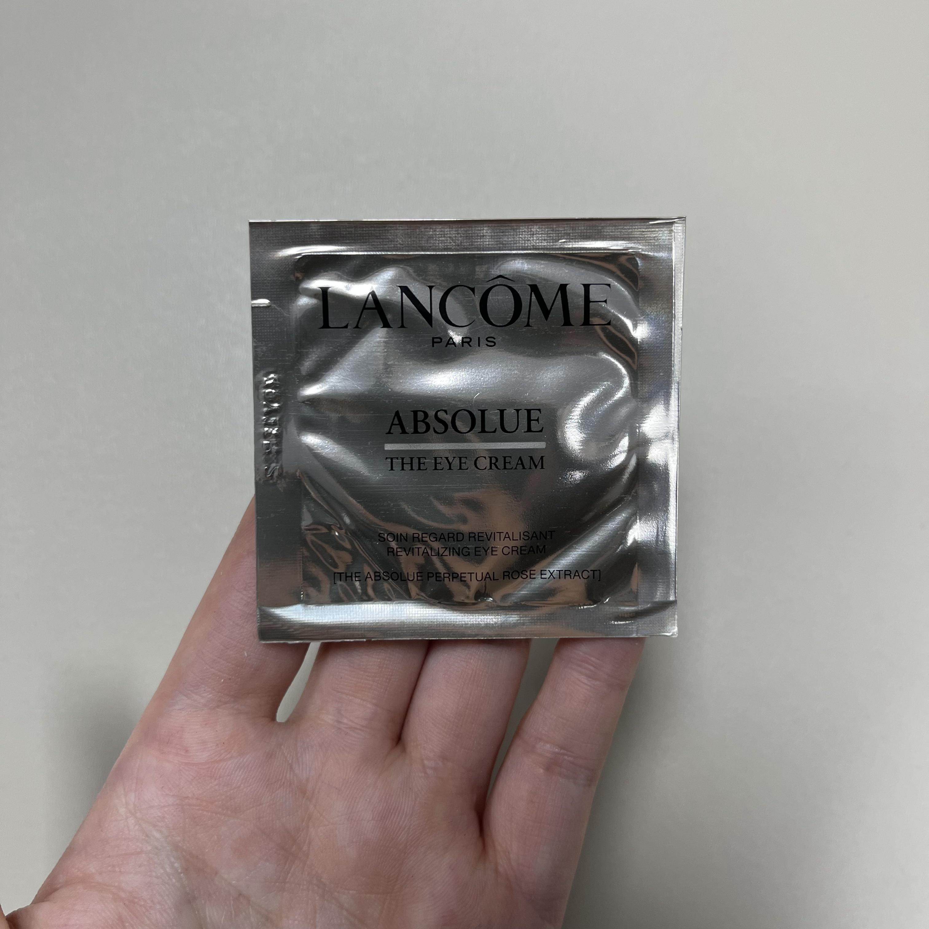 国内专柜 新款 兰蔻全新菁纯眼霜1ml小样 淡化细纹紧致