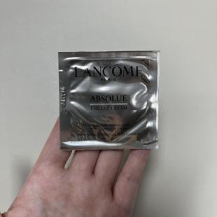 国内专柜 新款 兰蔻全新菁纯眼霜1ml小样 淡化细纹紧致