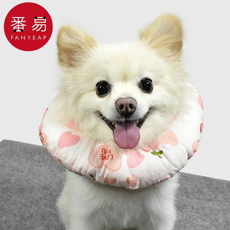 伊丽莎白圈AA1S242-猫咪套项圈宠物罩头套罩术后防舔咬防项圈头