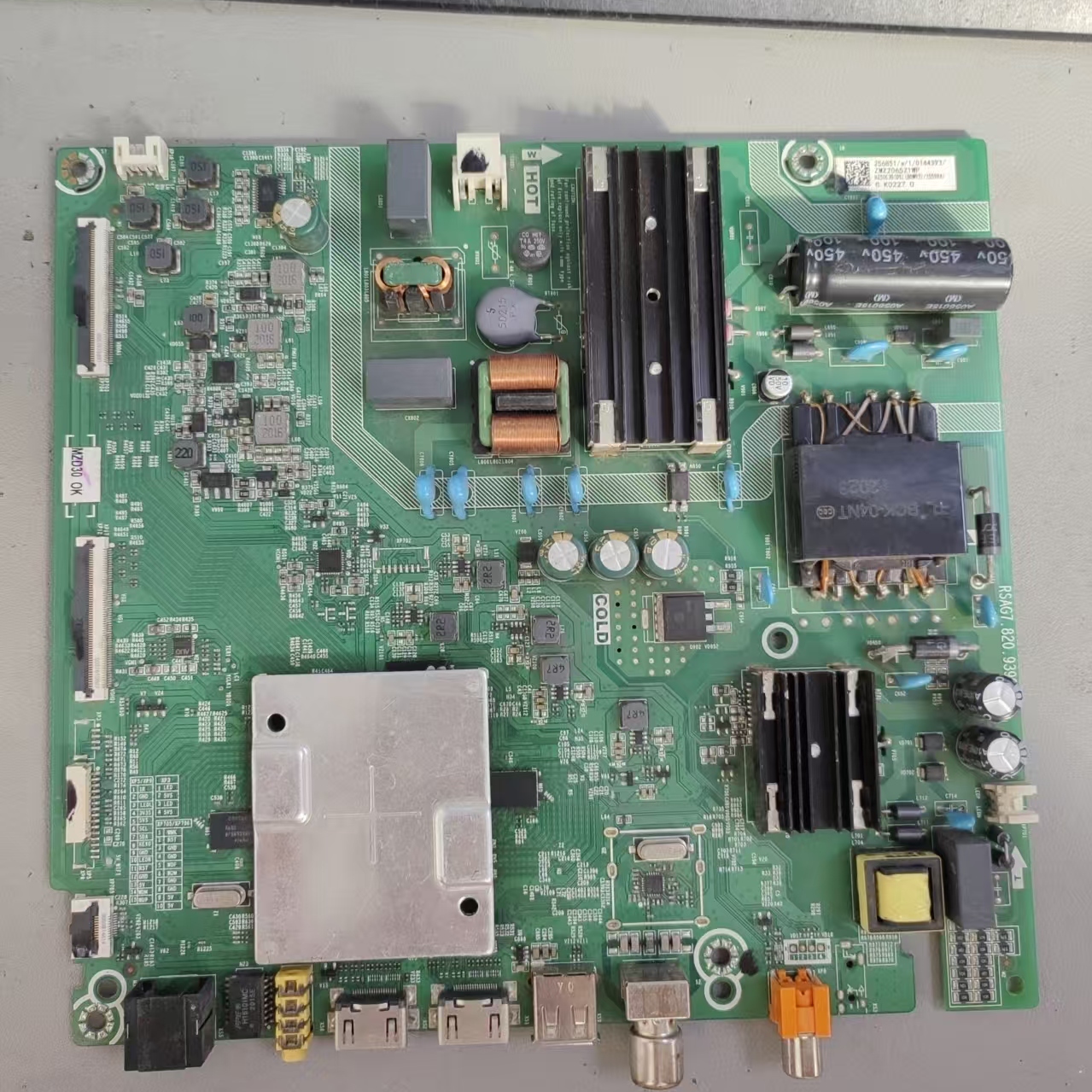 海信HZ50E3D 55V1F 主板RSAG7.820.9399屏HD500X1U51-T0/S1