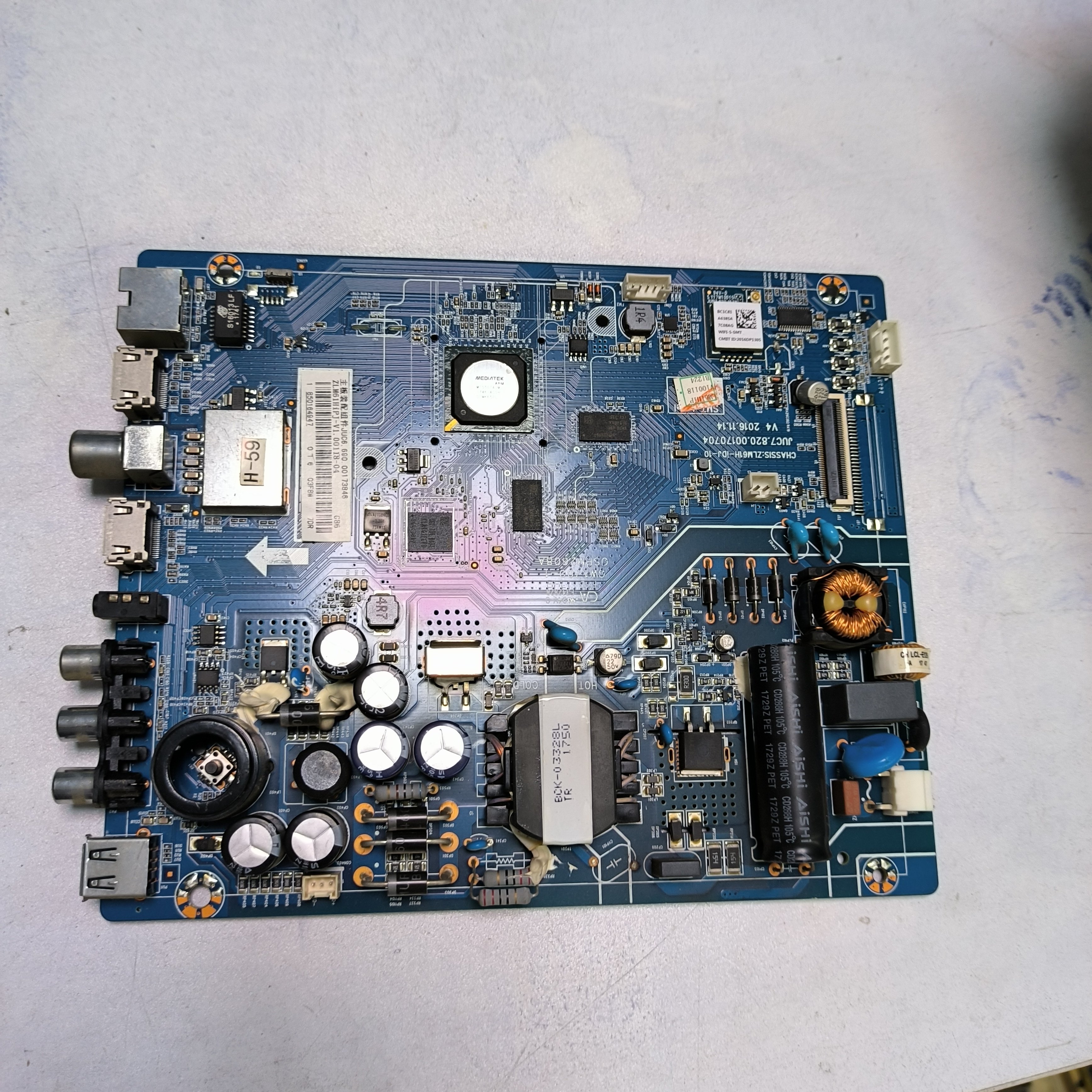 原装长虹43D3700I电视主板JUC7.820.00170704屏C430F17-E3-B