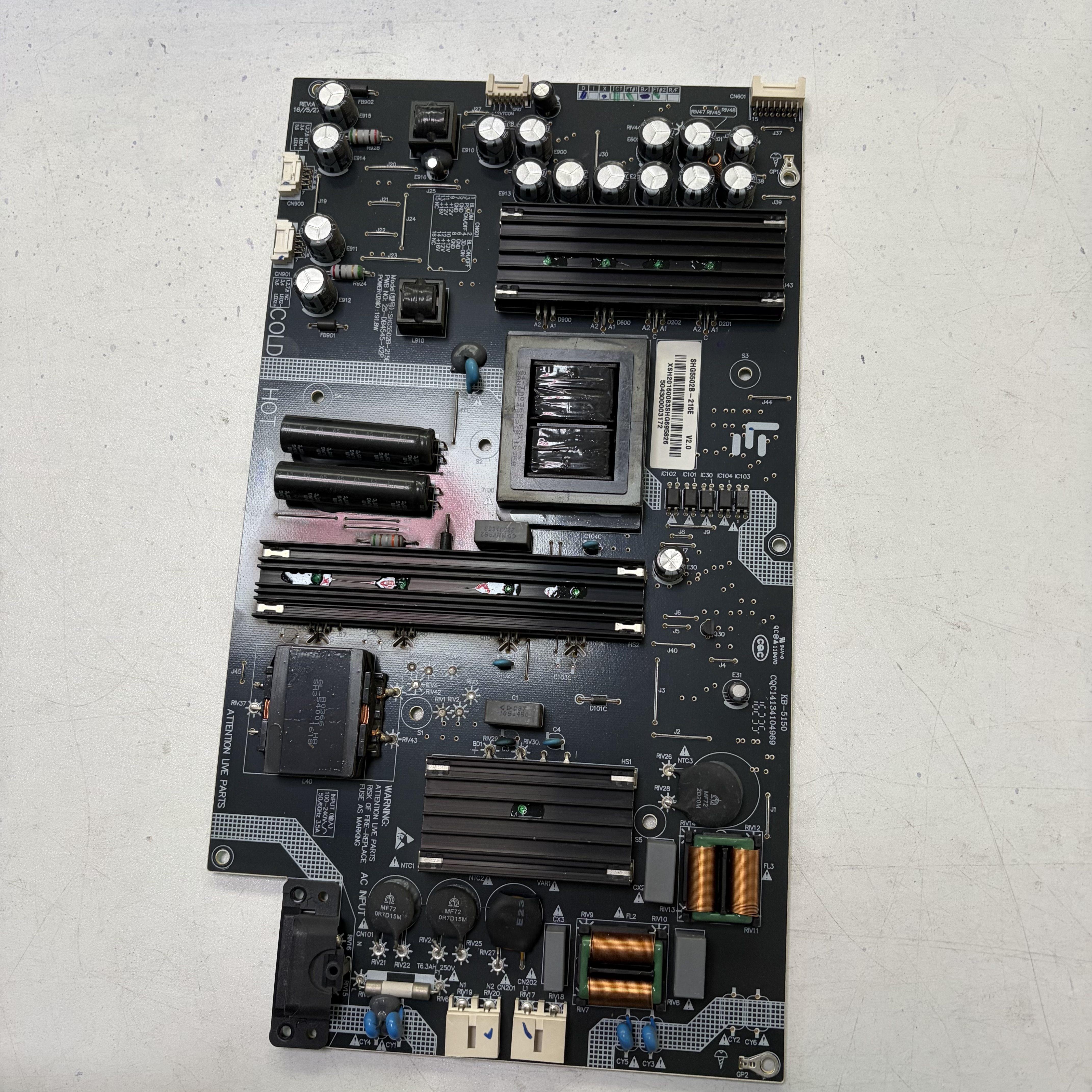 乐视L554UCNN电源板SHG5502B-215E 25-DB4545-X2P