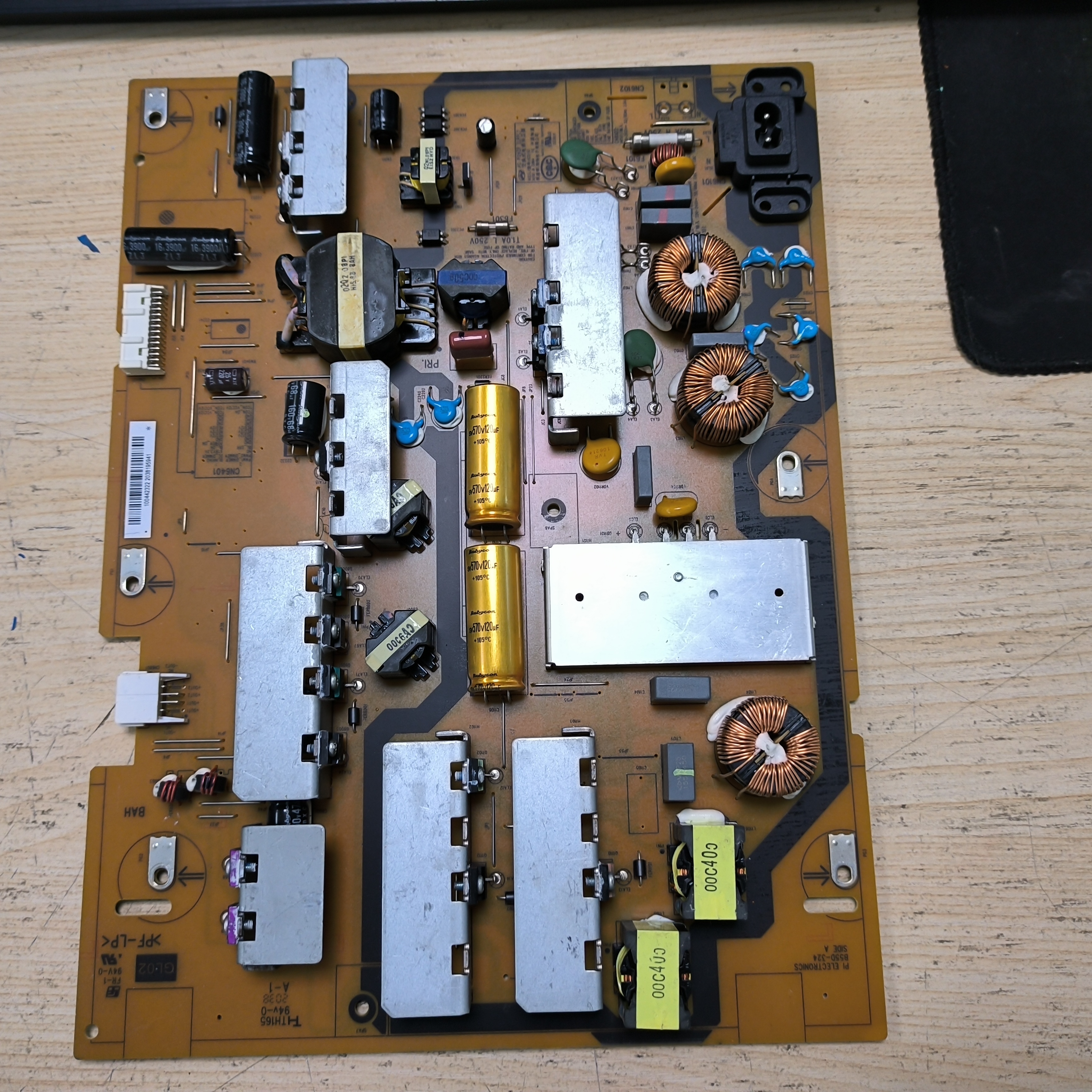 索尼KD-65X8000H电源板AC21202 E305467 PI ELECTR0NICS B55D-324