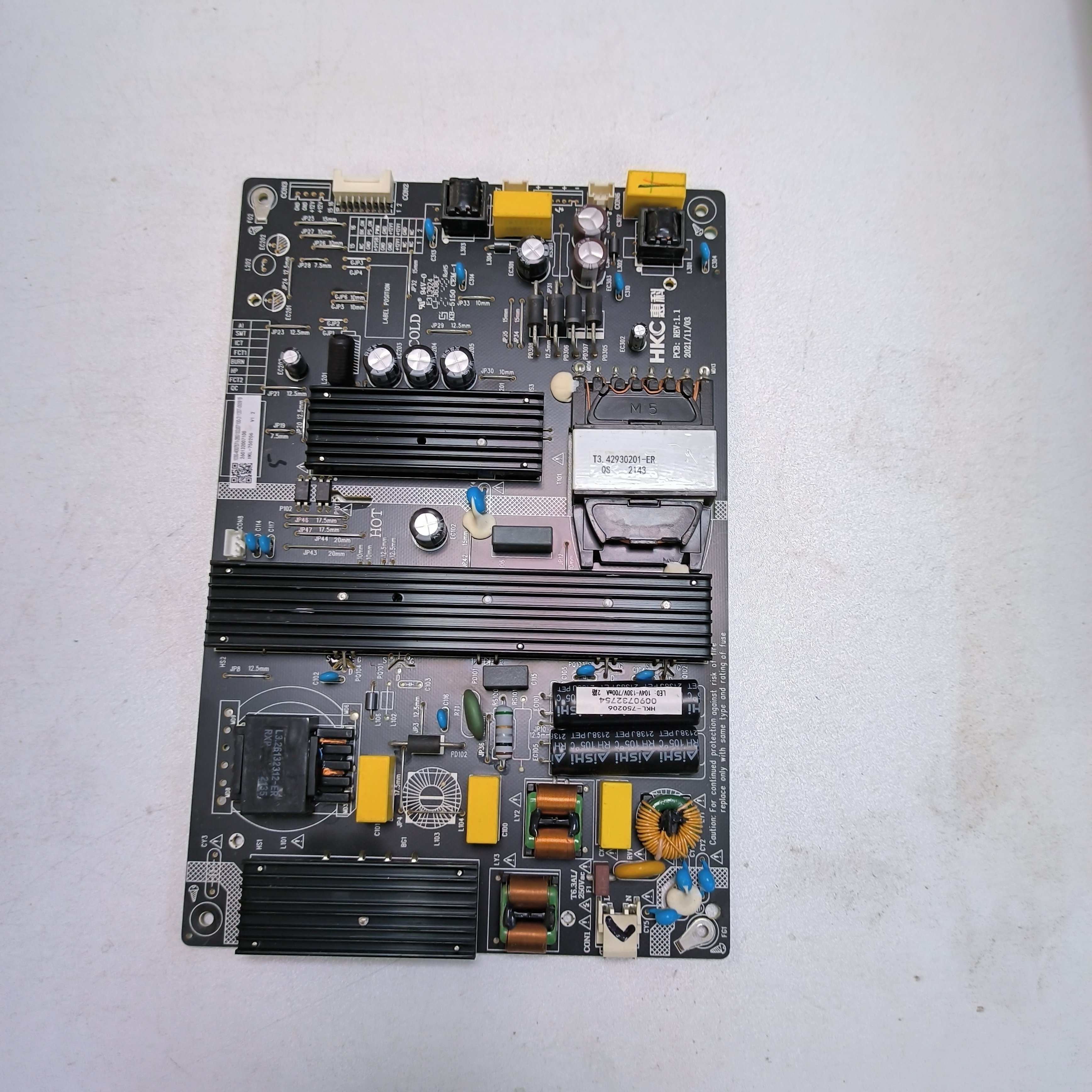 原装乐视 D75PUC3N 惠科电源板HKL-750206 260132007100
