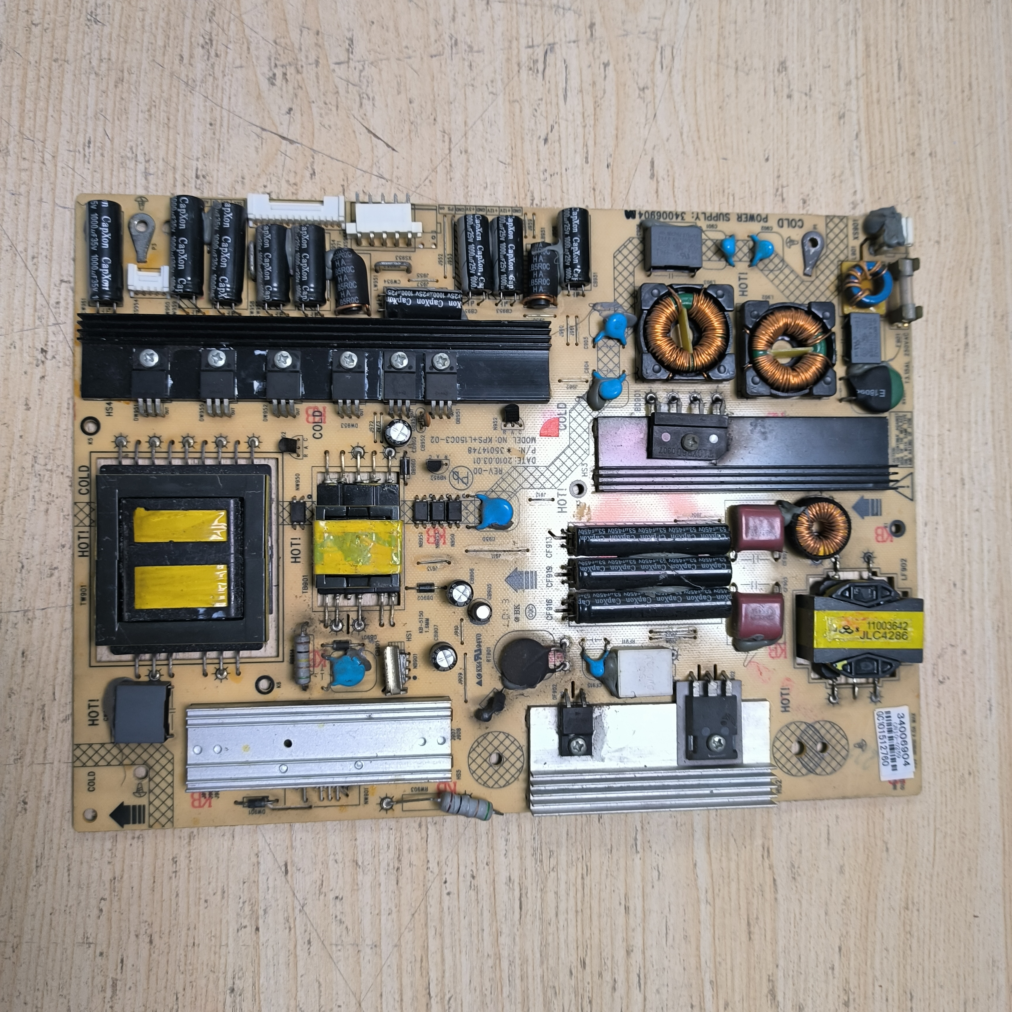 康佳LED42IS97N电源板34006904 35014748 KPS+L150C3-02