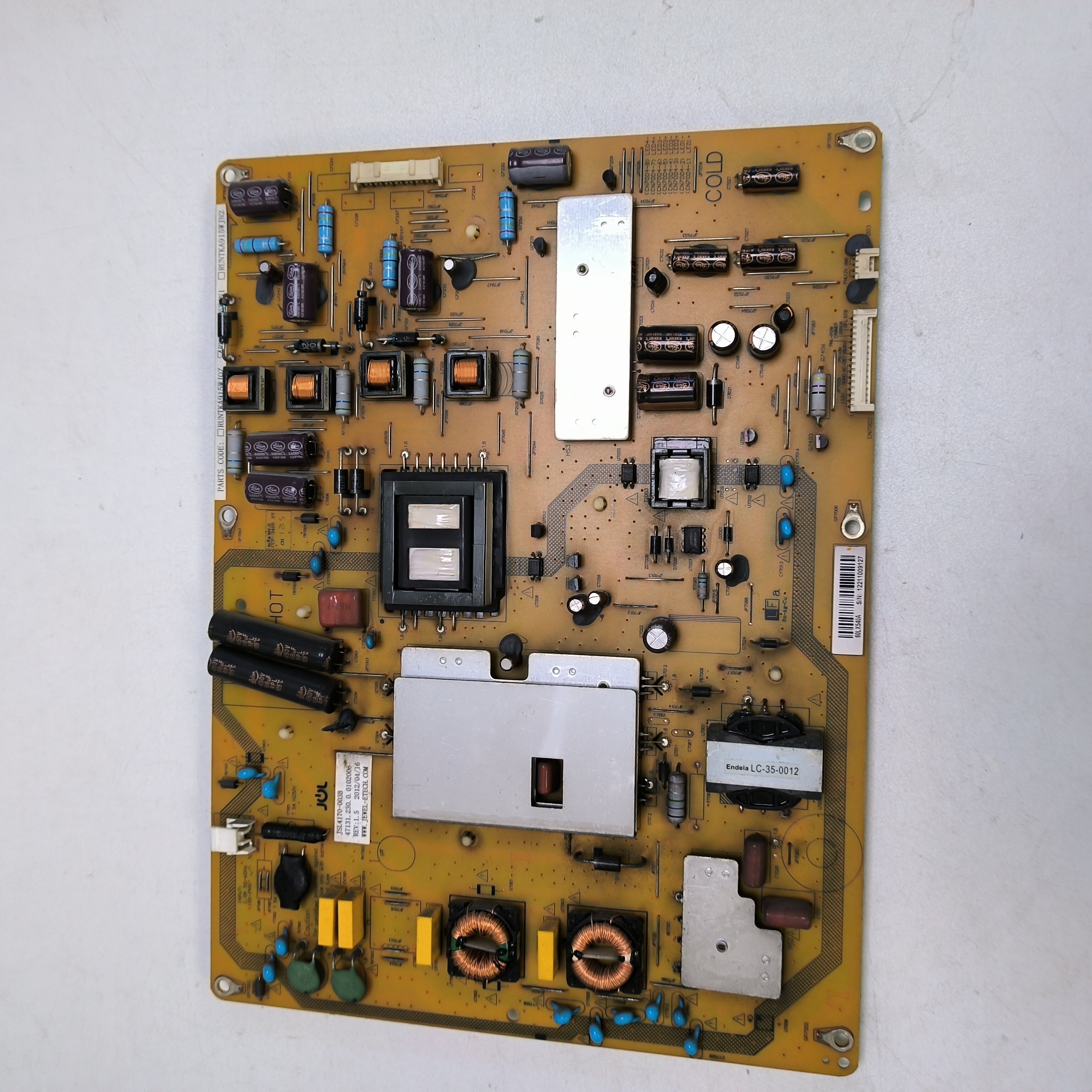 原装夏普LCD-60LX540A电源板JSL4170-003B RUNTKA915WJQZ