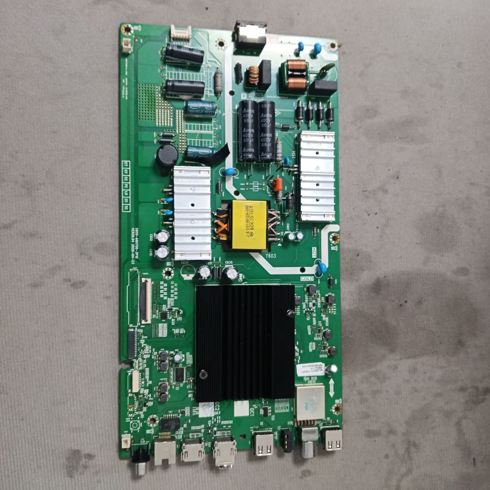 创维55A4主板5800-A6H700-3P10屏RDL550WY  PD0-101