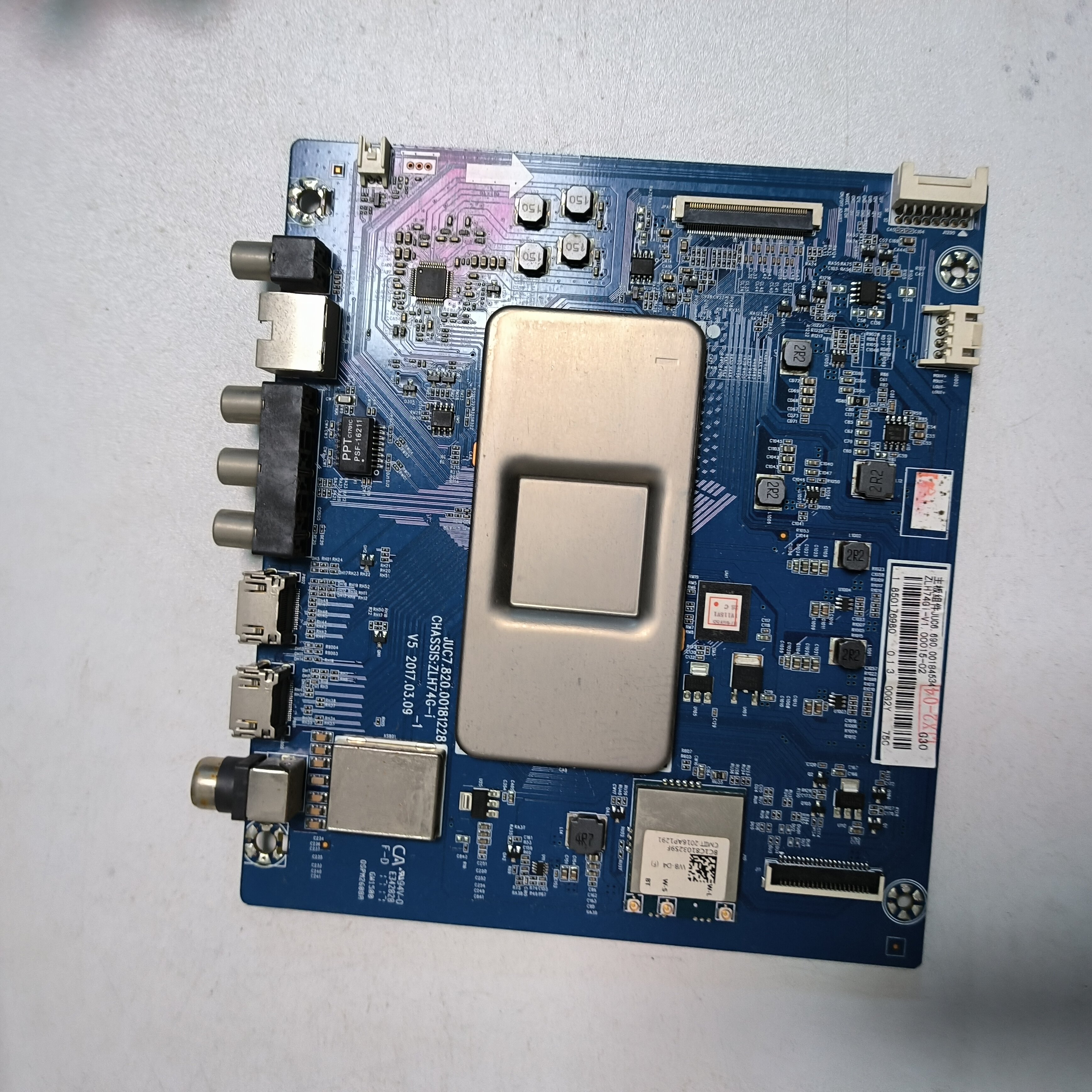 原装长虹55Q3T 液晶电视主板JUC7.820.00181228 屏C550U15-E6-H