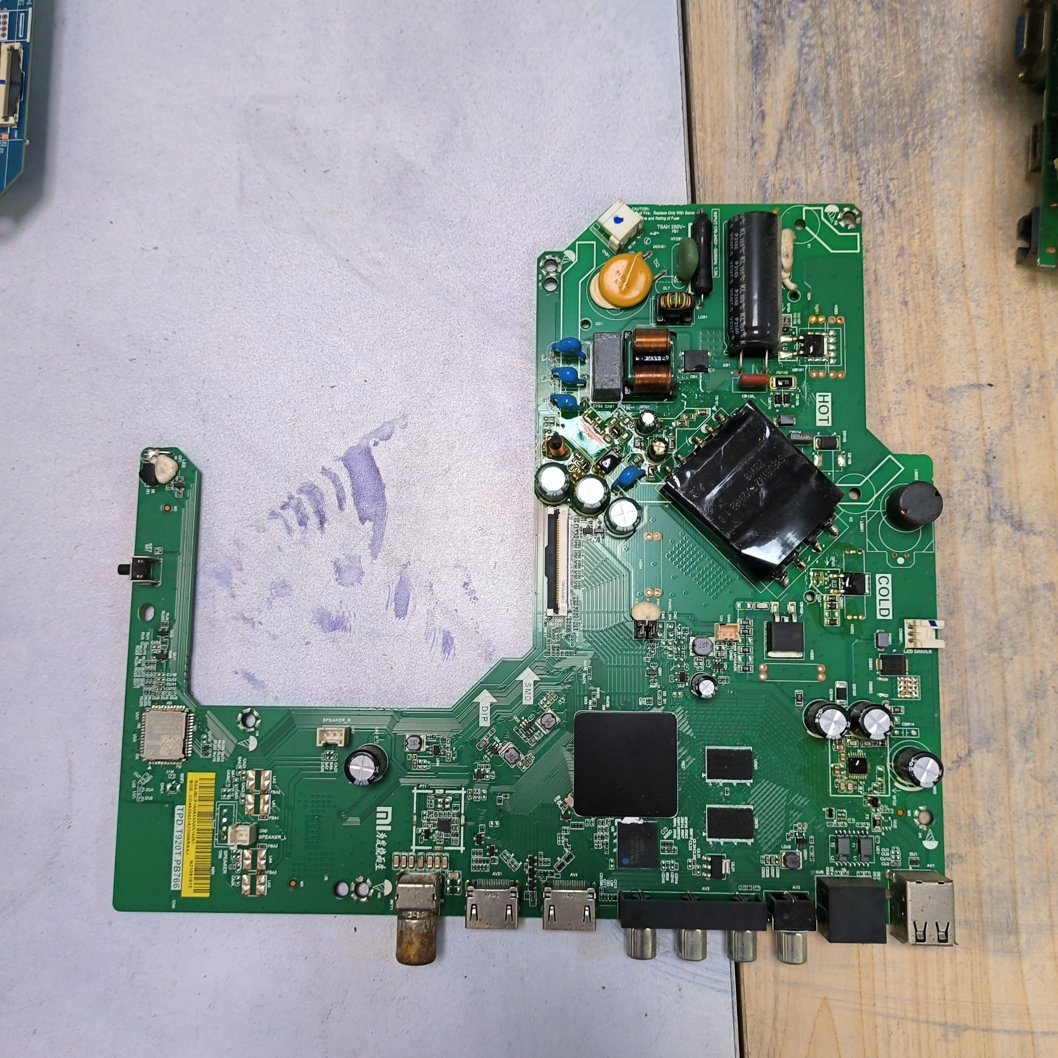 原装小米L43R6-A主板TPD.T920T.PB766配屏L43R6-A-BOE