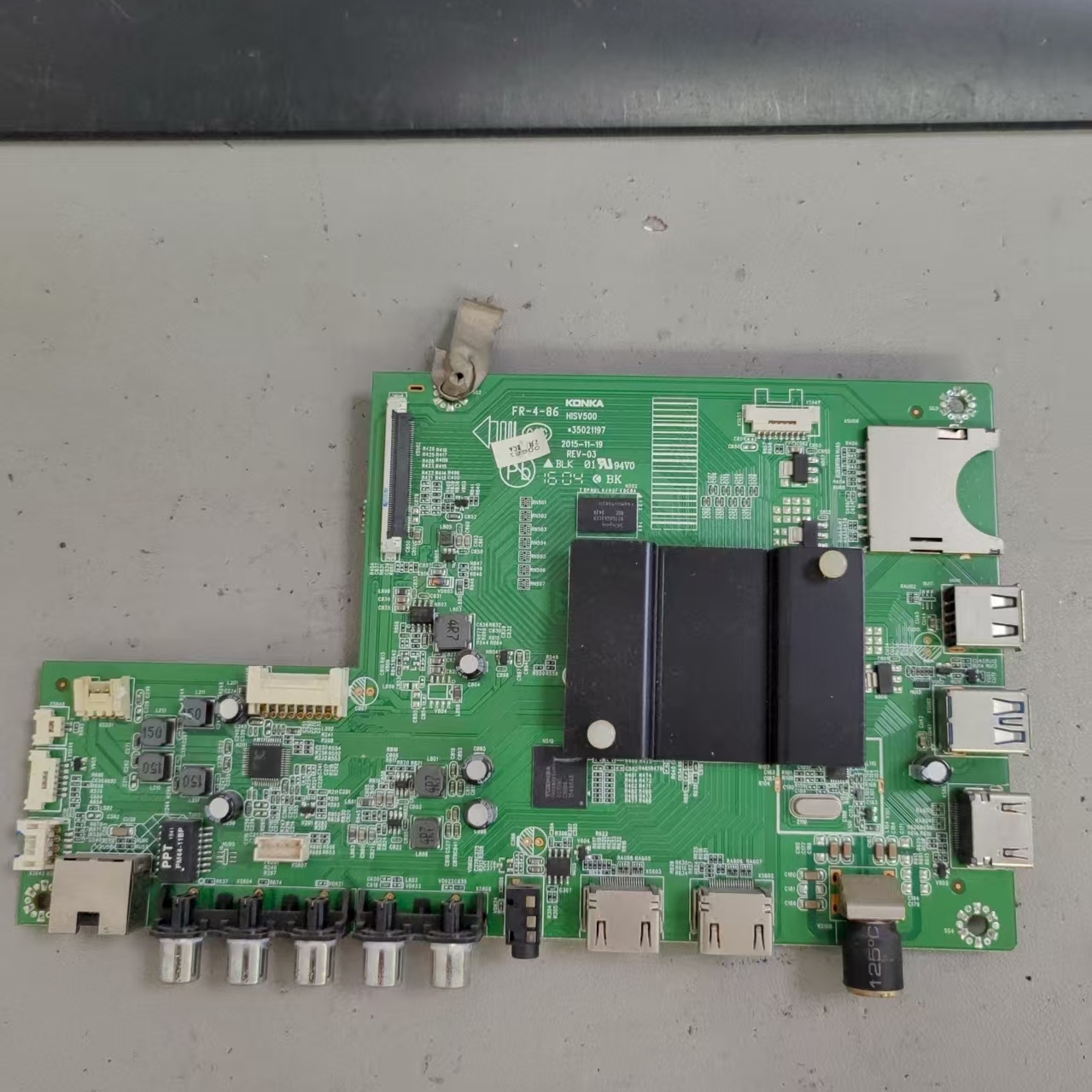 康佳A55U主板35021197屏72000159YTGK-W