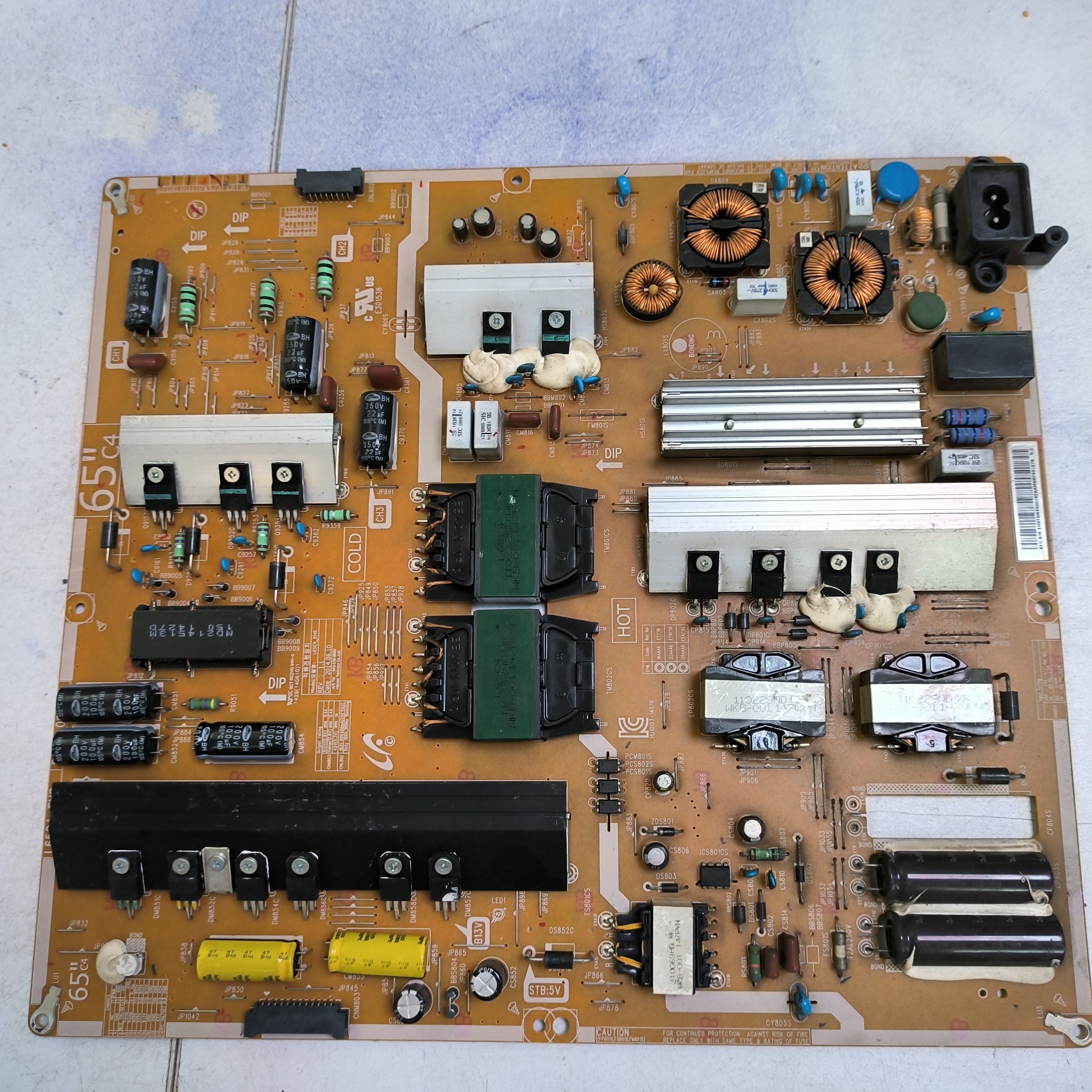 原装三星UA65HU7800JXXZ液晶电视机电源板 BN44-00782A L65C4-EHS