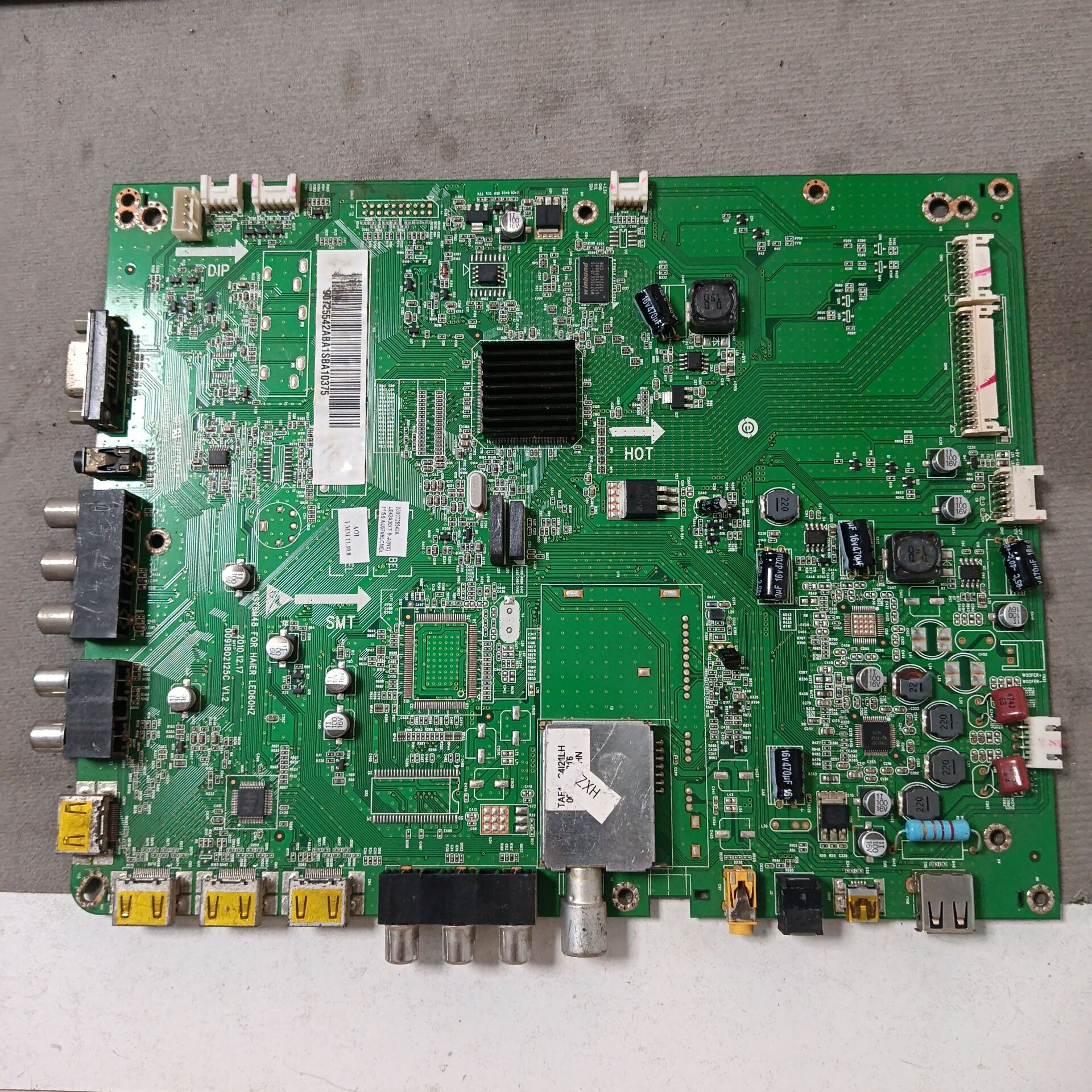 海尔LE42A30主板 0091802125C V1.2 配屏H420EFC-BA20