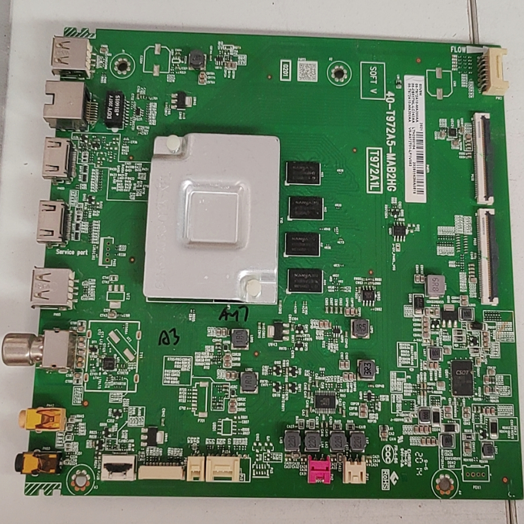 TCL 65V8M主板40-T972A5-MAB2HG屏LVU650NDELCS9W0