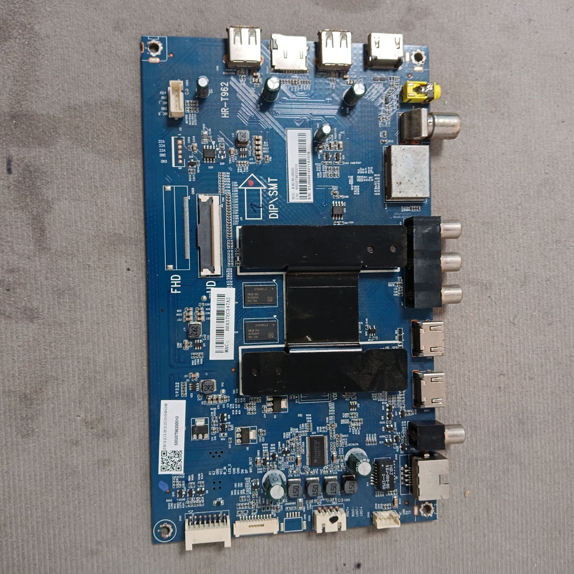 海尔LQ55AL88S81A2主板0091802191V1.5 屏LSC550FN10-6