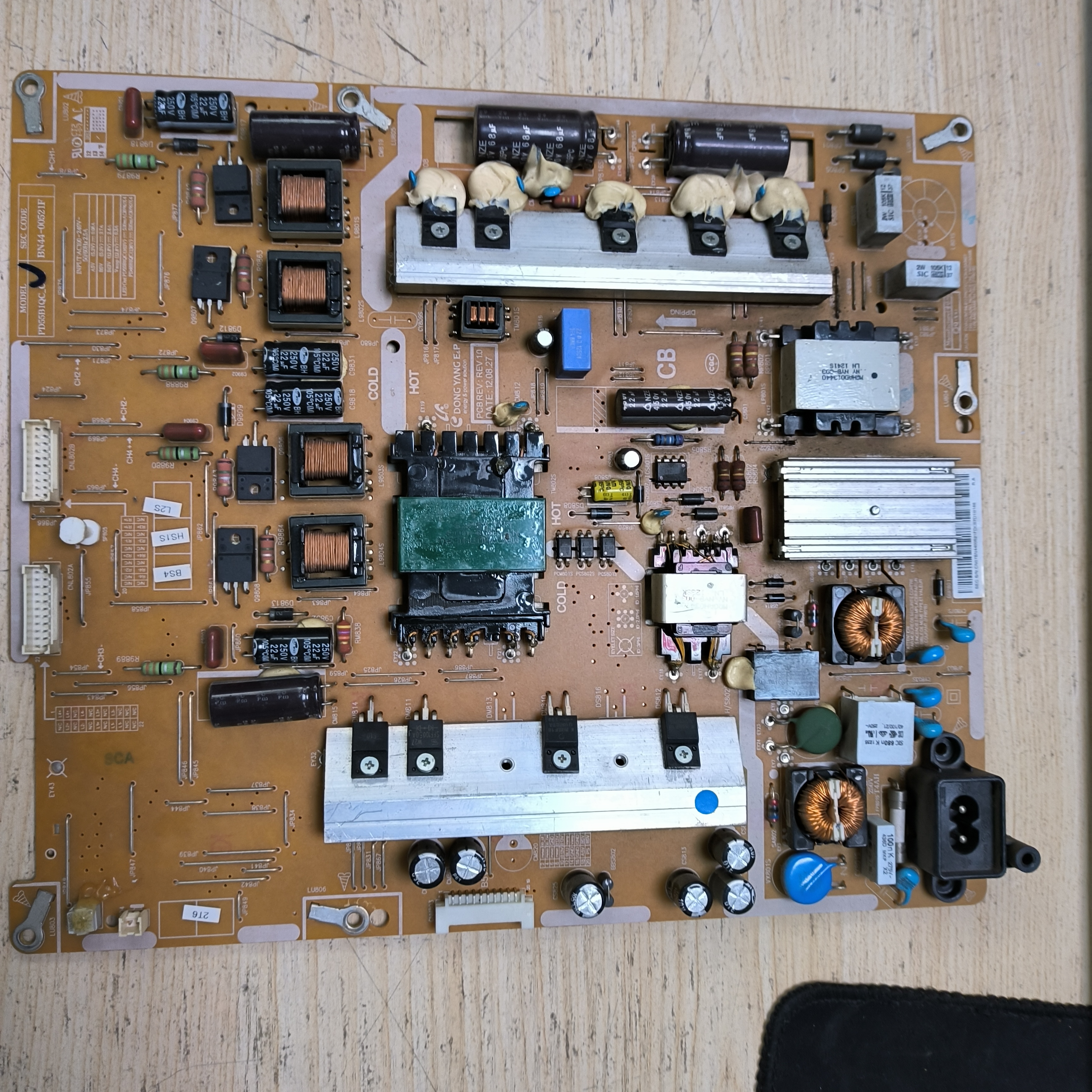 三星 UA55ES6900J电视电源板BN44-00521B/F PD55B1QEC-CDY