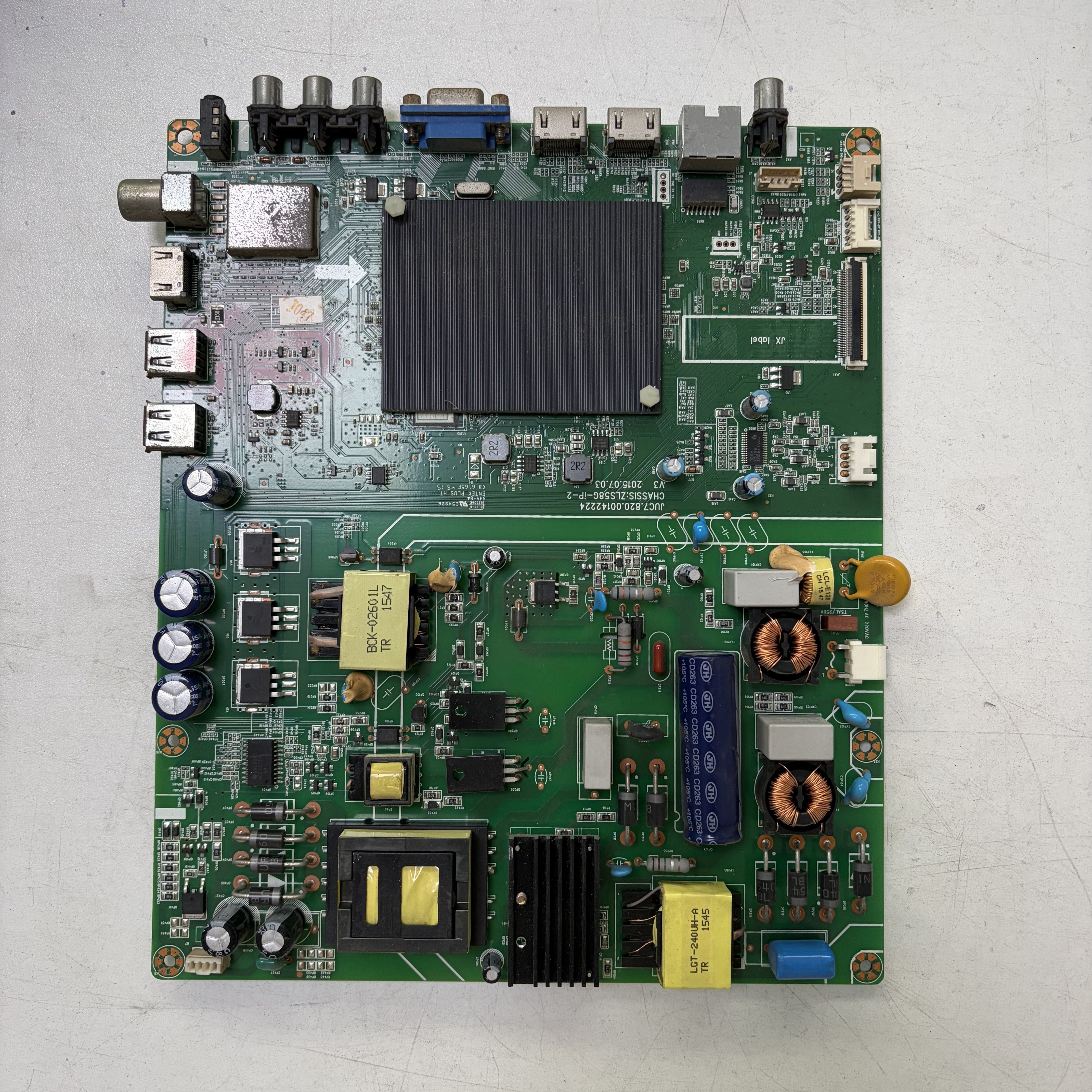 原装长虹UD49D6000i 主板JUC7.820.00142224 屏 C490U15-E2-L