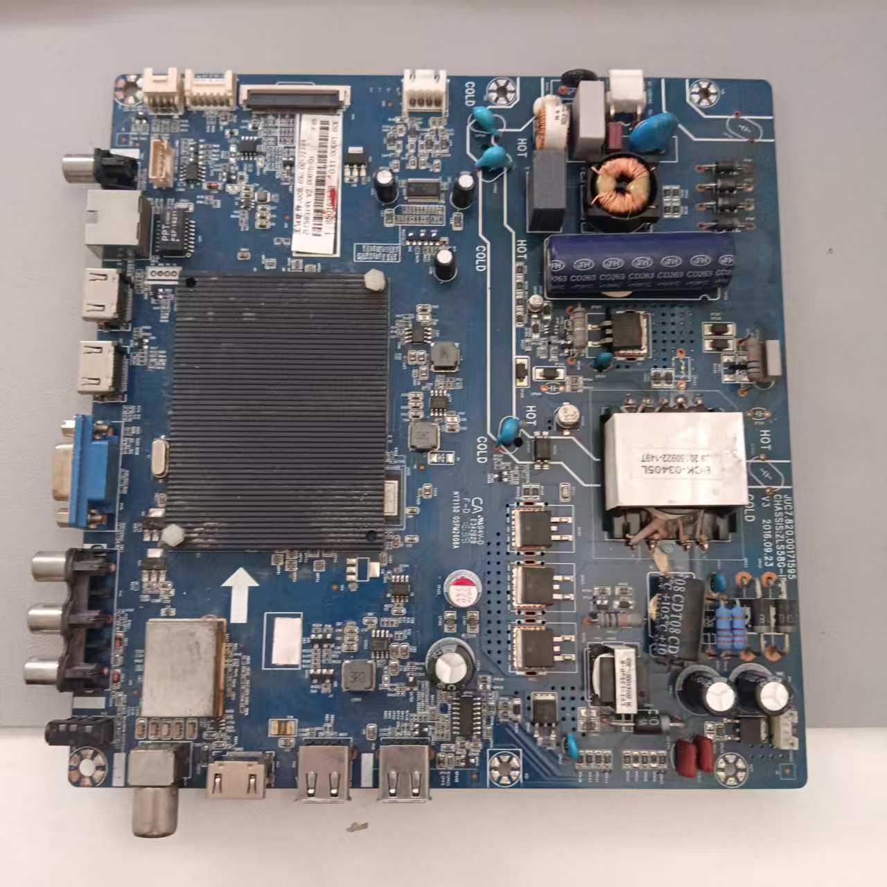 原装长虹49U3C 49U1主板JUC7.820.00171595 屏C49016-E3-L 测好