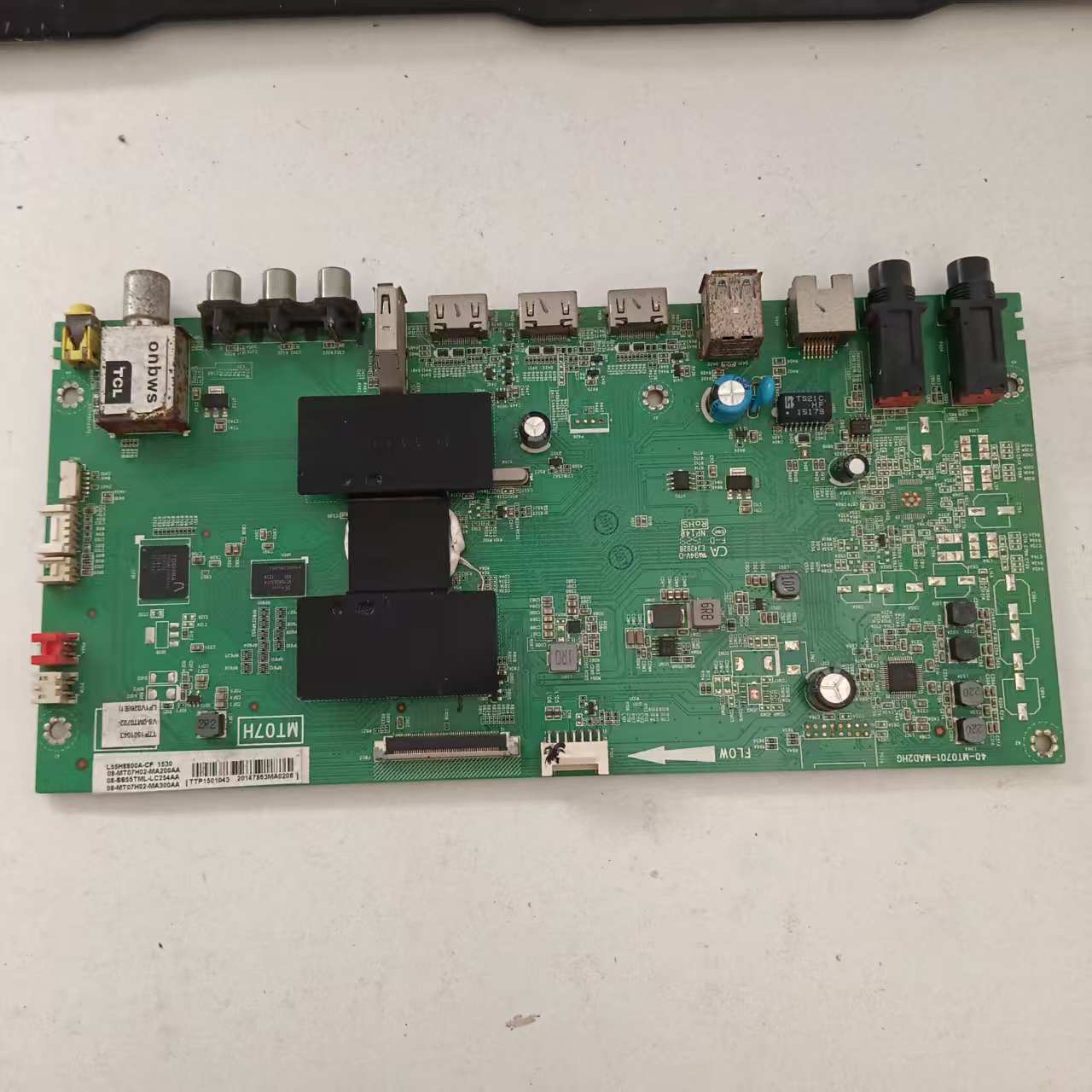 TCL L55H8800A-CF主板40-MT0701-MAD2HG屏LVF550SD1L SD9W00 测好