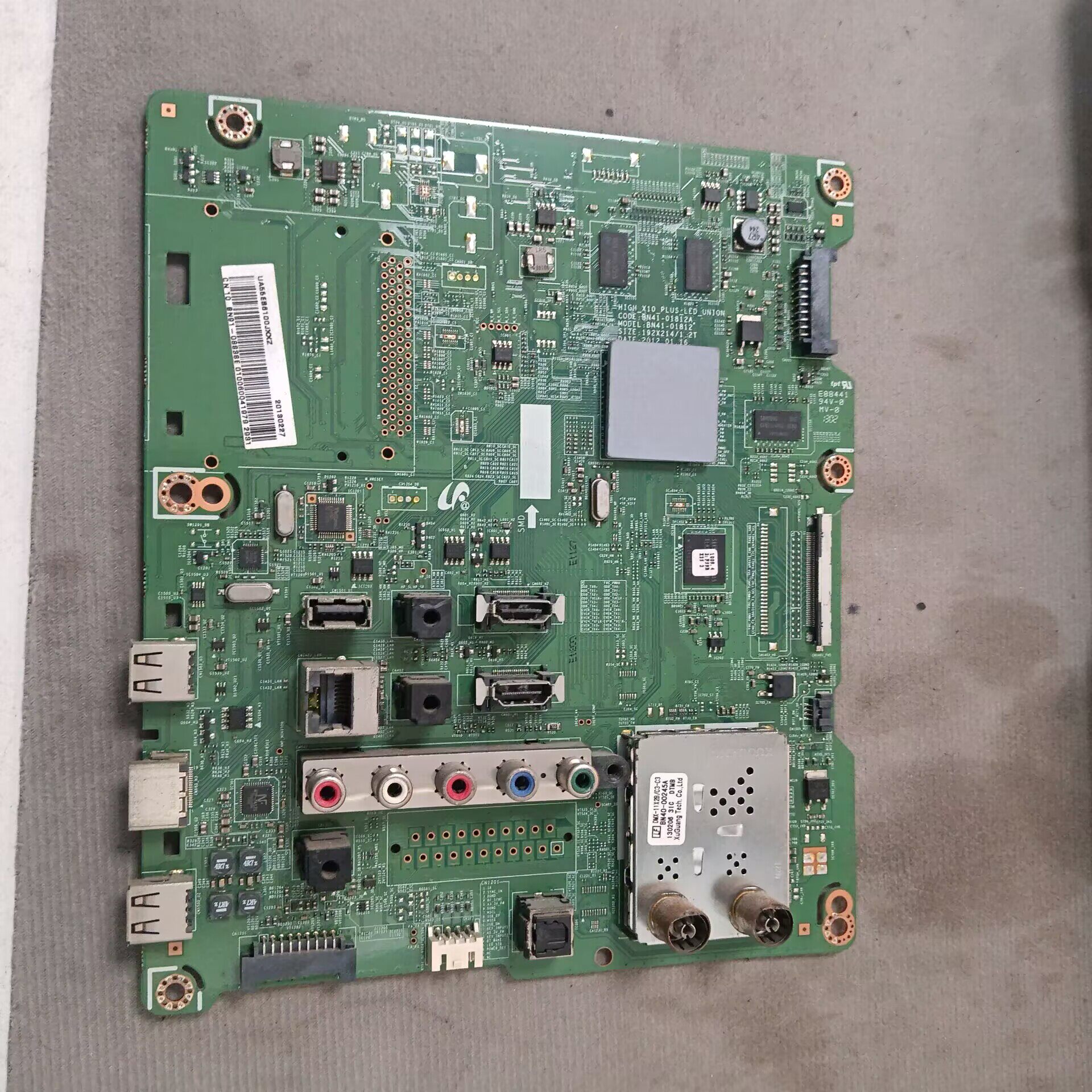 三星 UA55ES6800J 主板 BN41-01812A屏LTJS50HW08-H