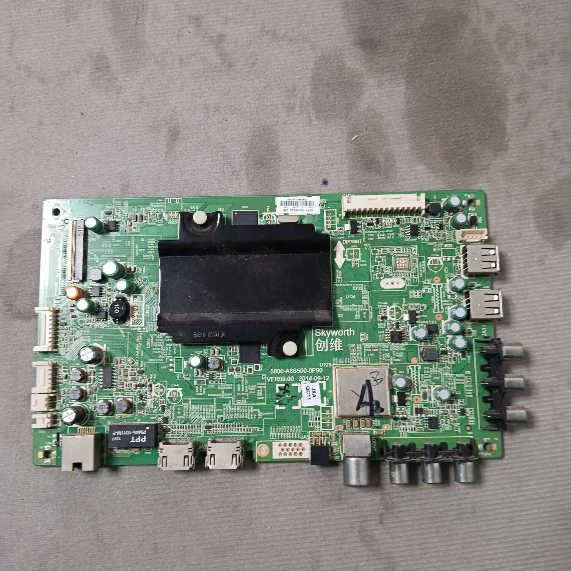 海信49E5DHR 主板5800-A8S500-0P90屏REL490FY  LD0-104