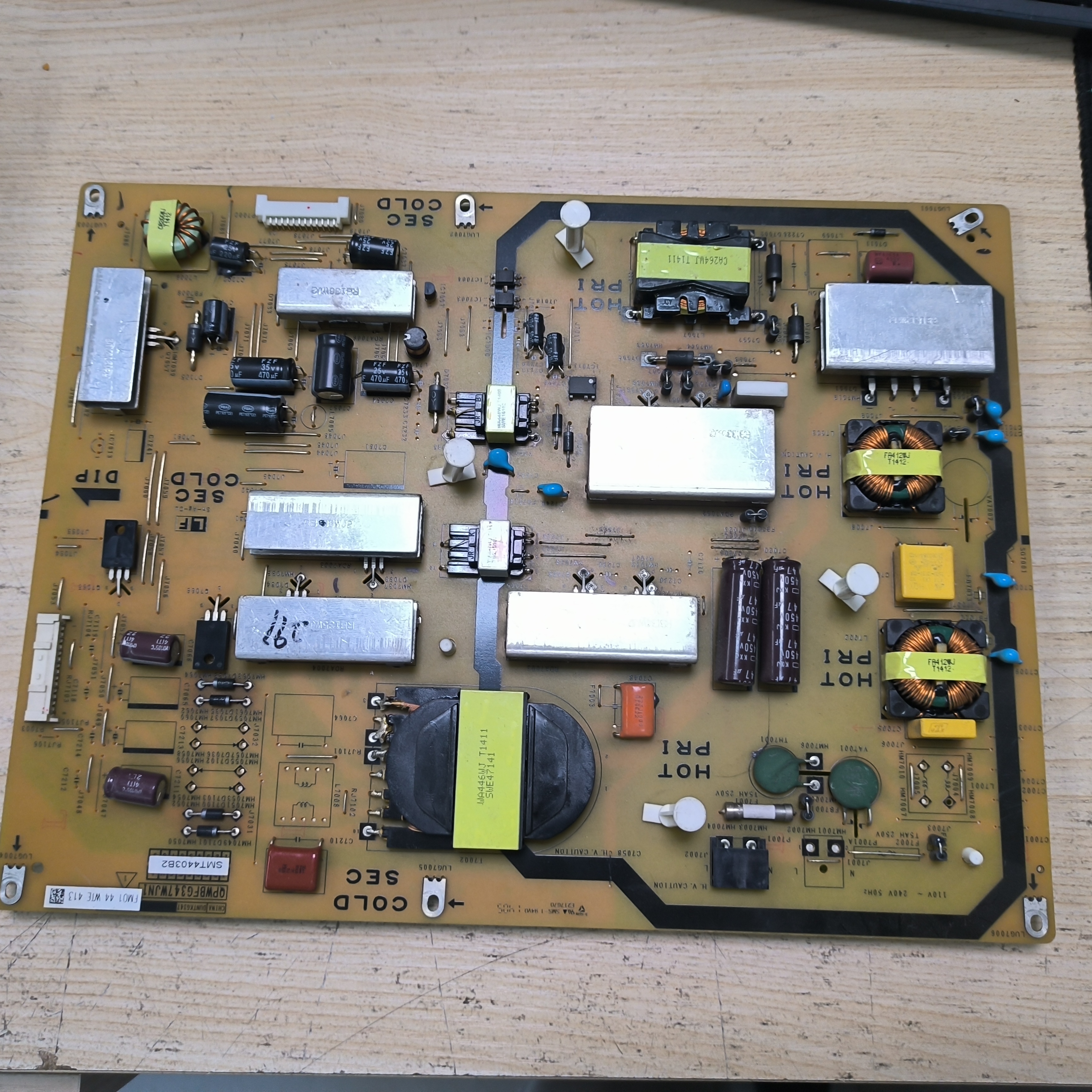 原装夏普LCD- 60LX/60NX550A/60DS20A电源板 QPWBFG347WJN1