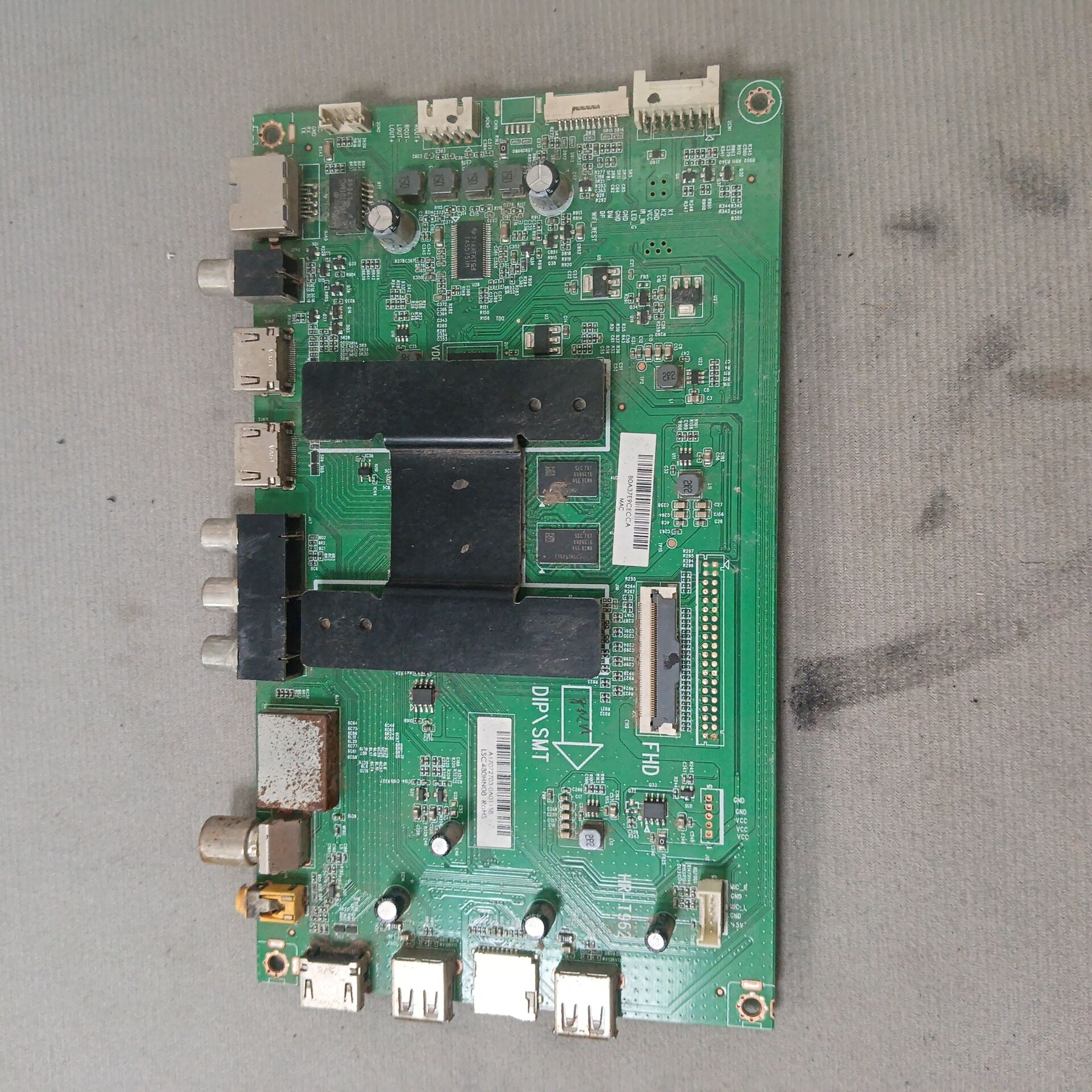 原装海尔LE48H610G主板0091802191B V1.2 屏LSC480HN08-8