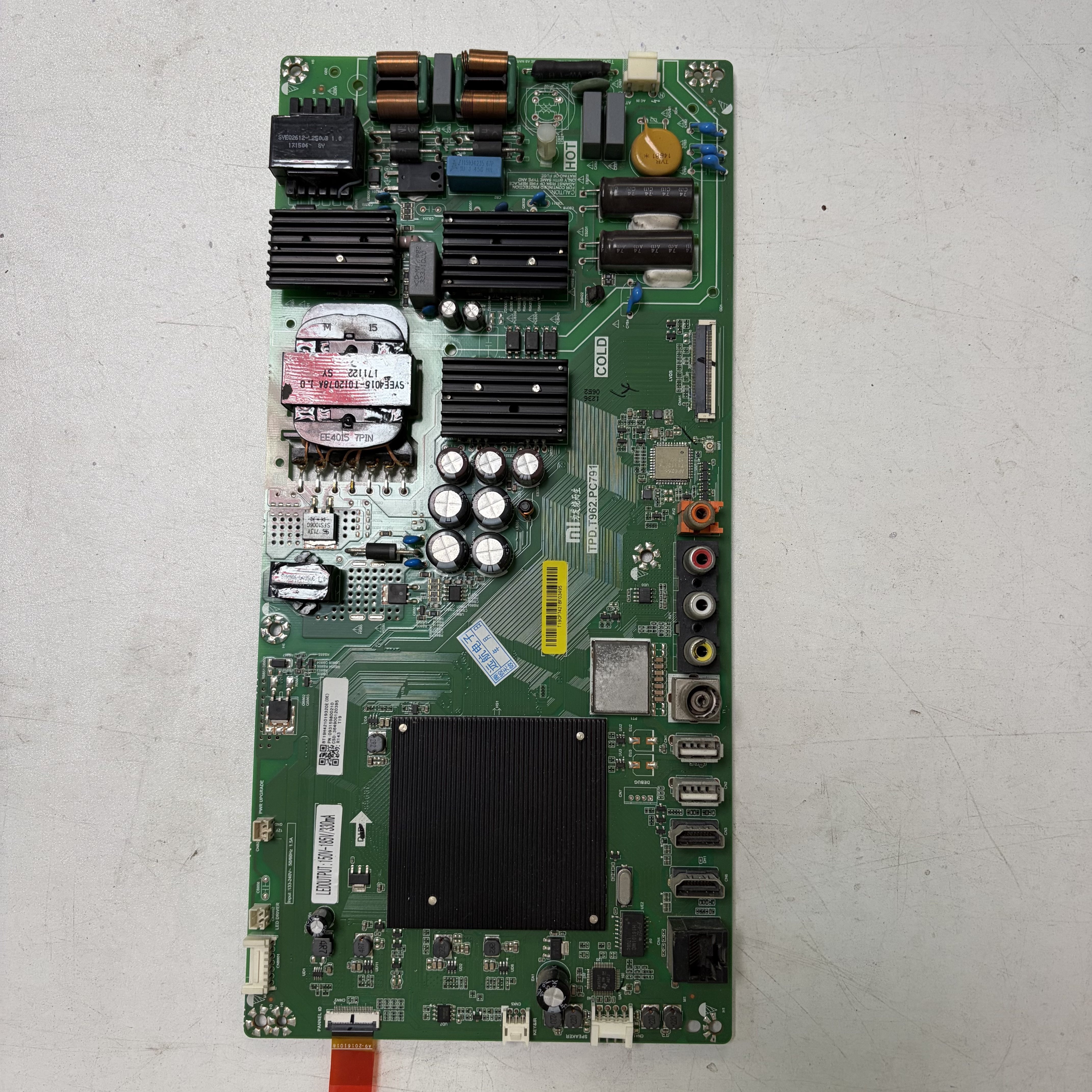 小米L49M5-AZ主TPD.T962.PC791屏M149TV(M49)