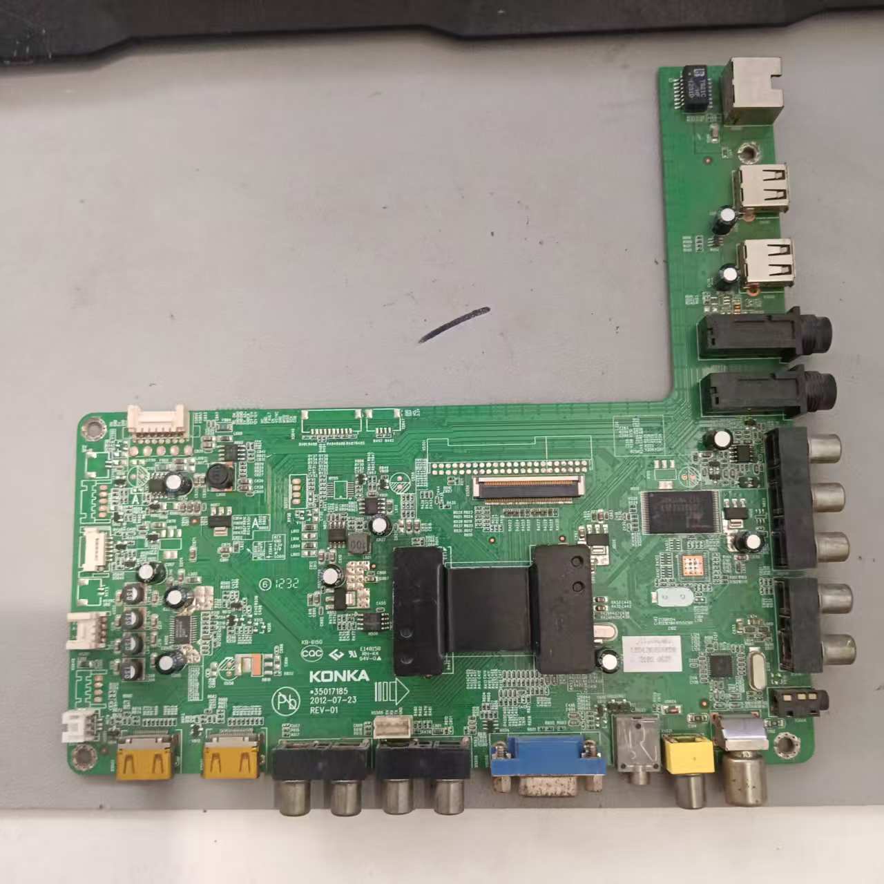 原装康佳LED42E350PDE主板35017185 配屏LC420DUN(SF)(U3) 测好