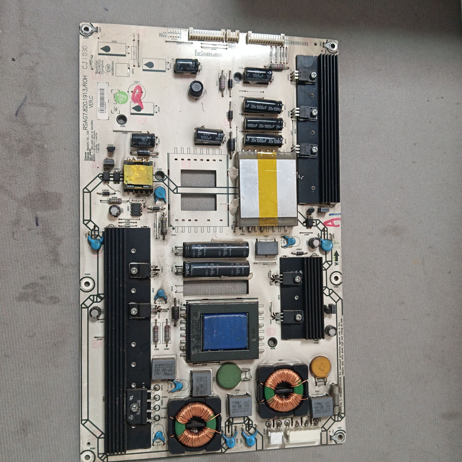 海信LED46K16X3D 42T18GP 42K16X3D电源板RSAG7.820.1913