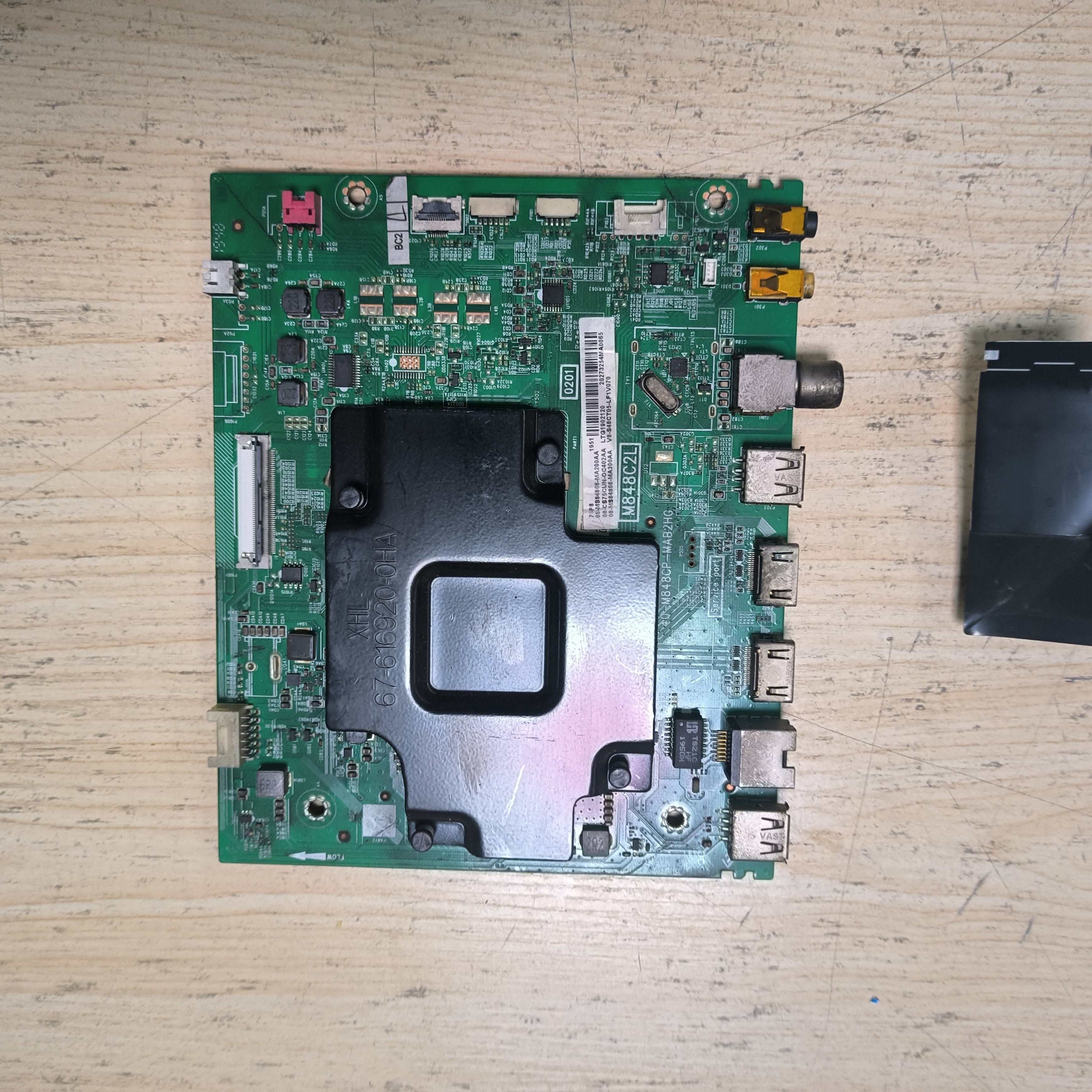 原装TCL 75P8主板40-M848CP-MAB2HG屏LVU750NDJL CD9W00