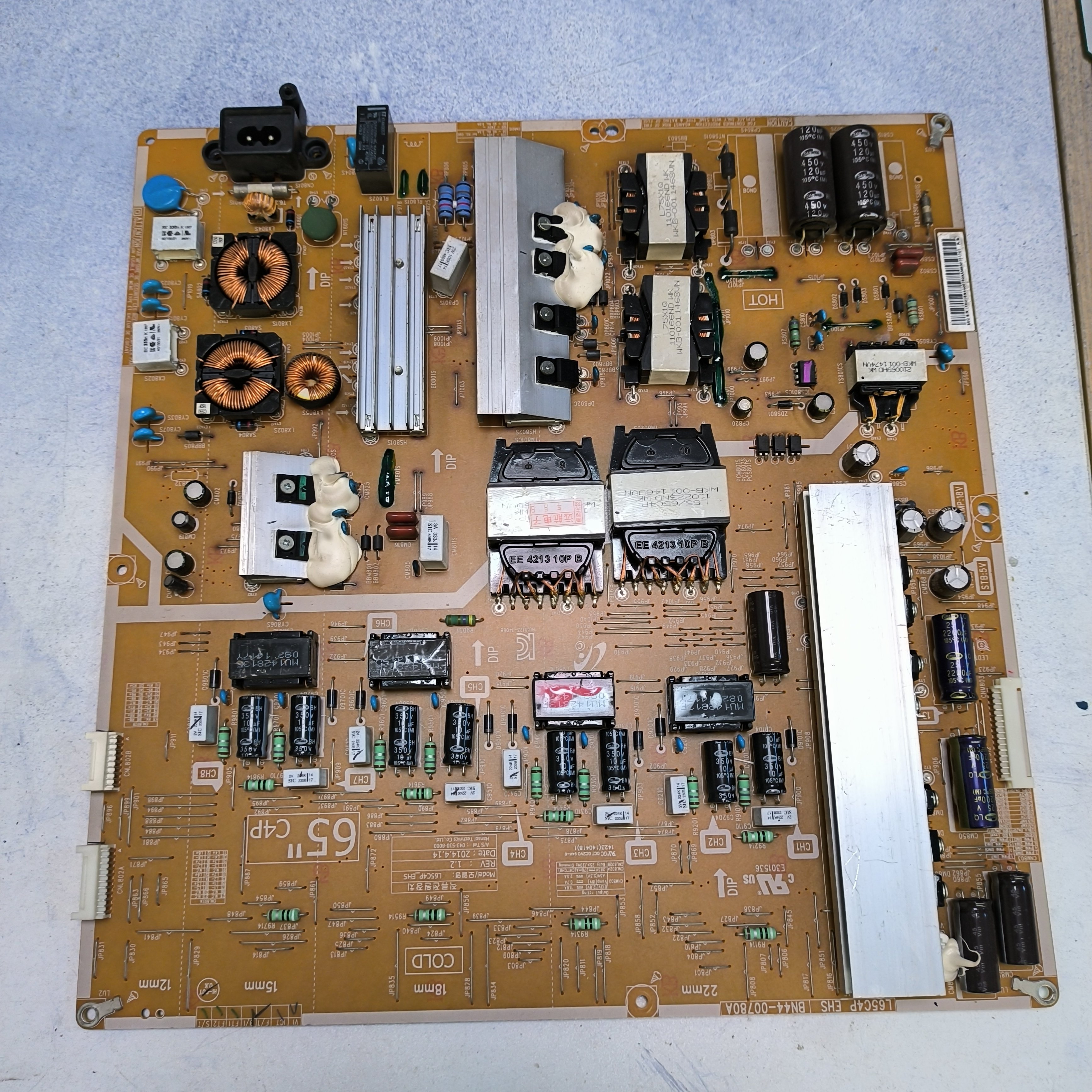 原装三星电视UA65HU8800J液晶电视电源板BN44-00780A L65C4P_EHS