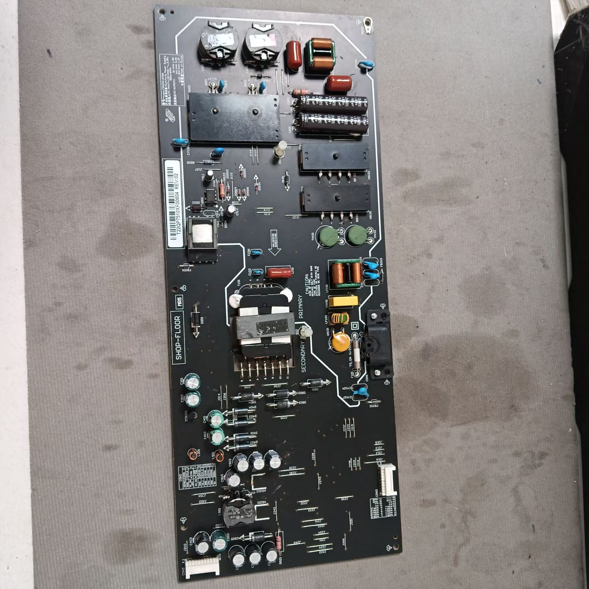 小米 L65M5-AB 液晶电源板 FSP240-2FS01 SHOP-PLOOR