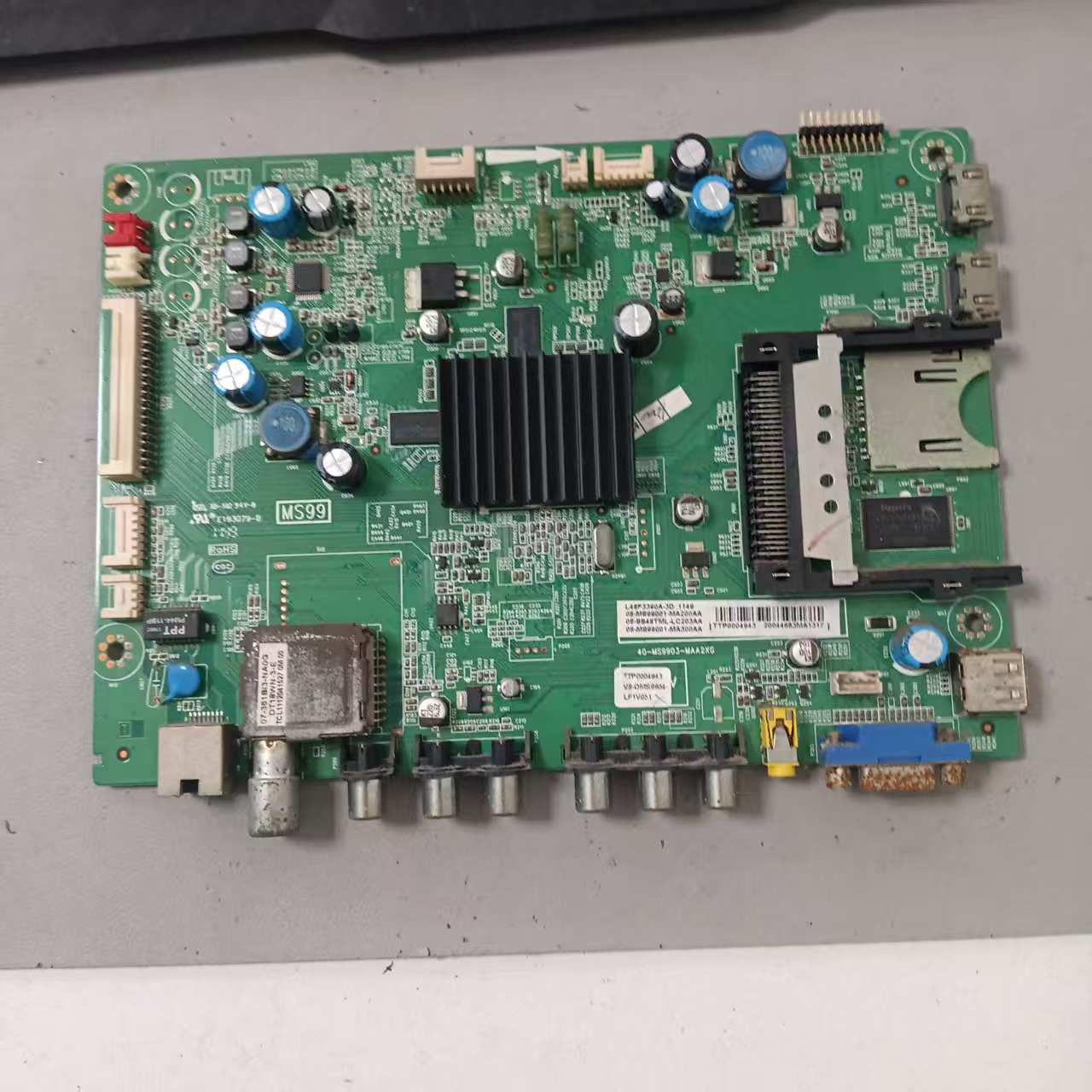 原装TCL L48F3390A-3D主板40-MS9903-MAA2XG屏LVF480SSTM