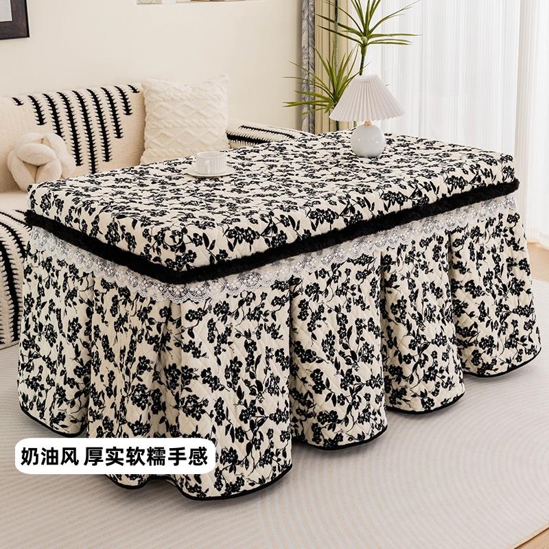 烤火桌罩套电炉子桌子罩套