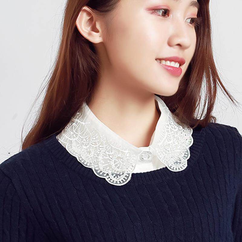 假领子女百搭假领秋冬春毛