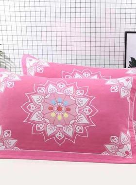 高品质枕巾四季通用纯棉枕巾一对装加大加厚家用全棉纱布欧式枕头