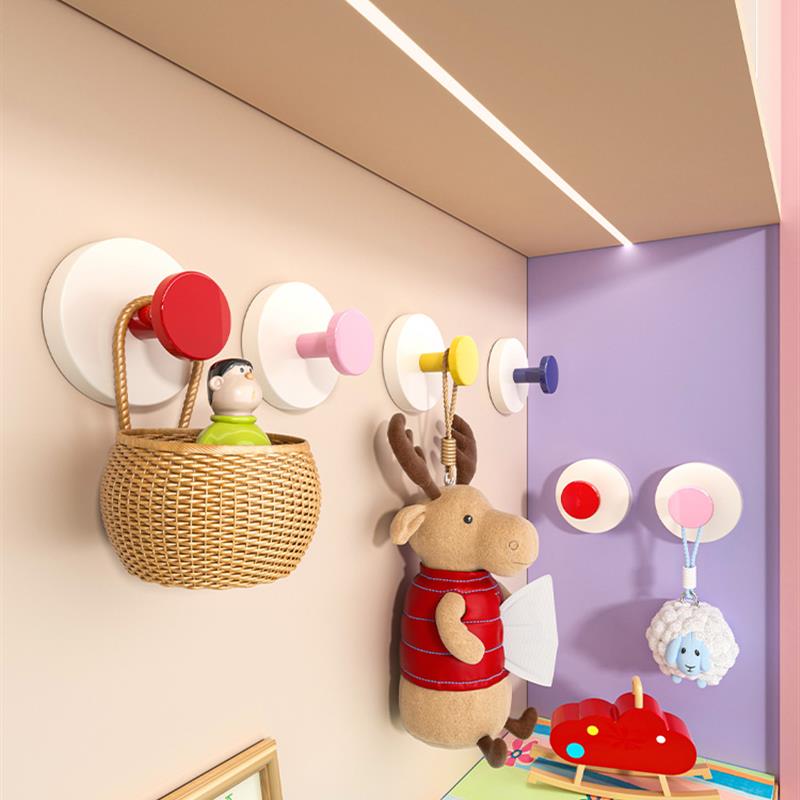 多巴胺玄关吸盘挂钩免打孔