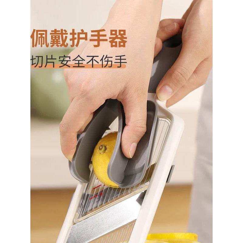 柠檬切片器商用手动切工具多功能切土豆藕片专用刀切神器
