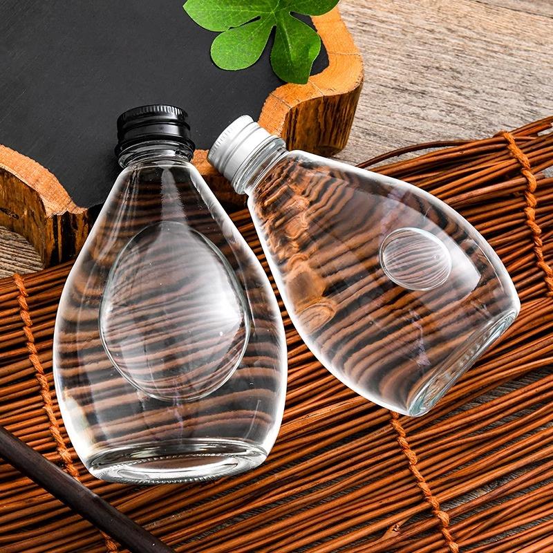 果酒瓶空瓶杨梅酒瓶分装瓶白酒瓶玻璃果酒瓶创意满酒瓶小6只包邮