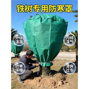 植物防寒罩铁树专用防寒罩植物防冻保温型布罩花盆室外果树冬季透
