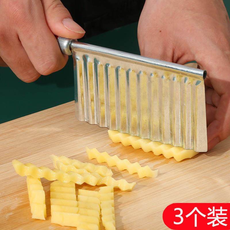 波纹刀304不锈钢狼牙土豆