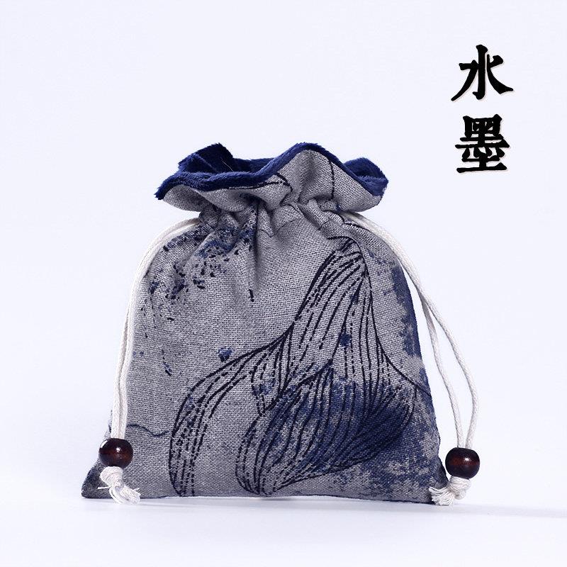 抽绳束口收纳袋特价绒布佛珠布袋文玩盘玩养珠小布袋小礼品包装袋